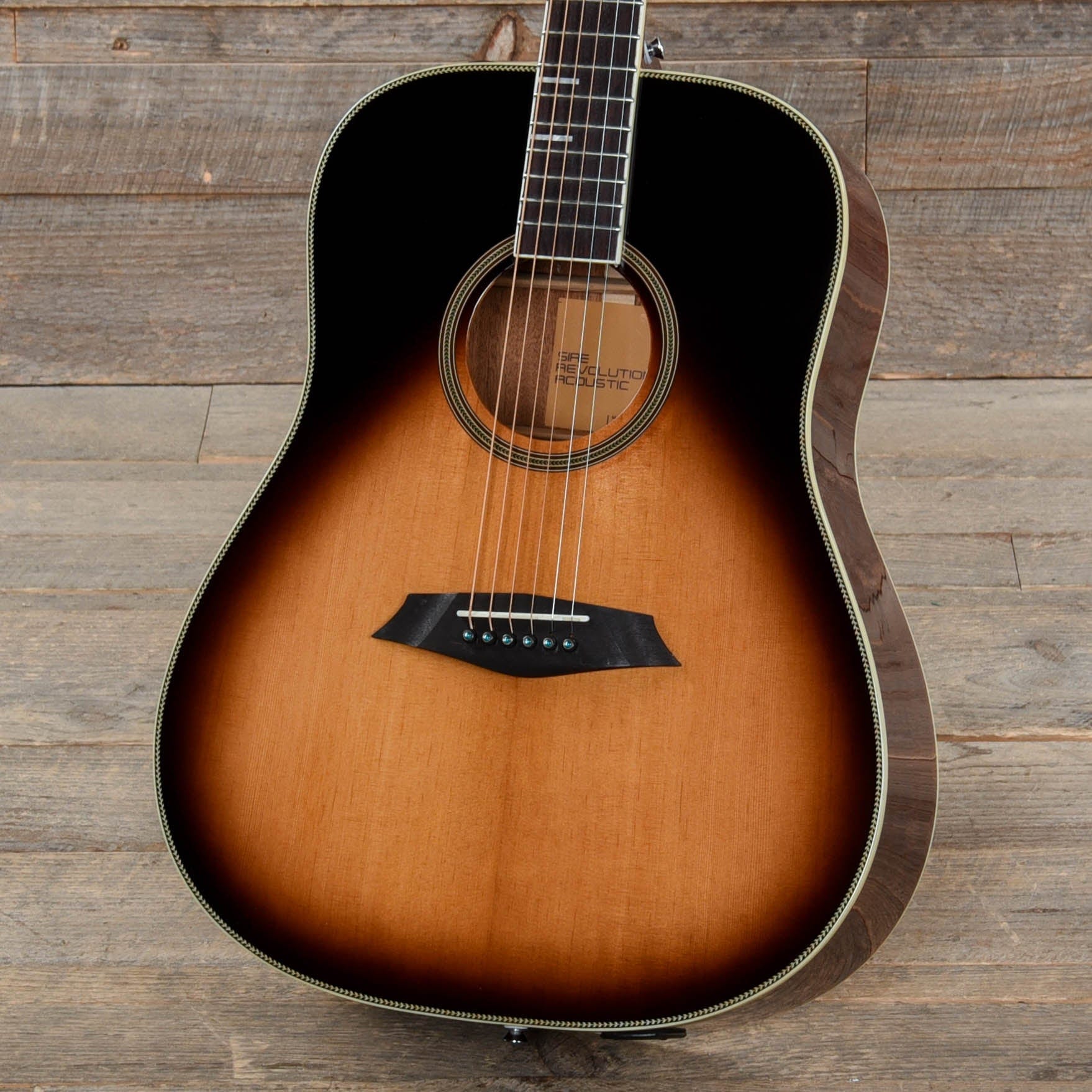 Sire Larry Carlton A4-D Dreadnought Roasted Spruce/Mahogany Vintage Sunburst Acoustic Guitars / Dreadnought