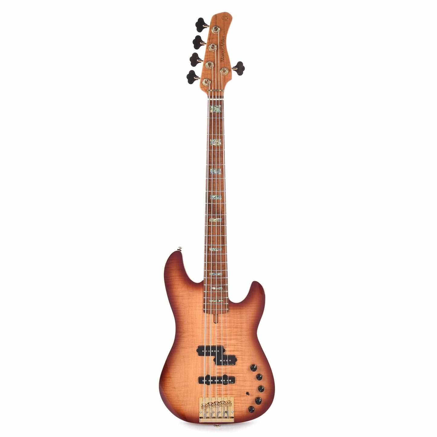 Sire Marcus Miller P10 DX Flame Maple/Alder 5-String Tobacco Sunburst Bass Guitars / 5-String or More