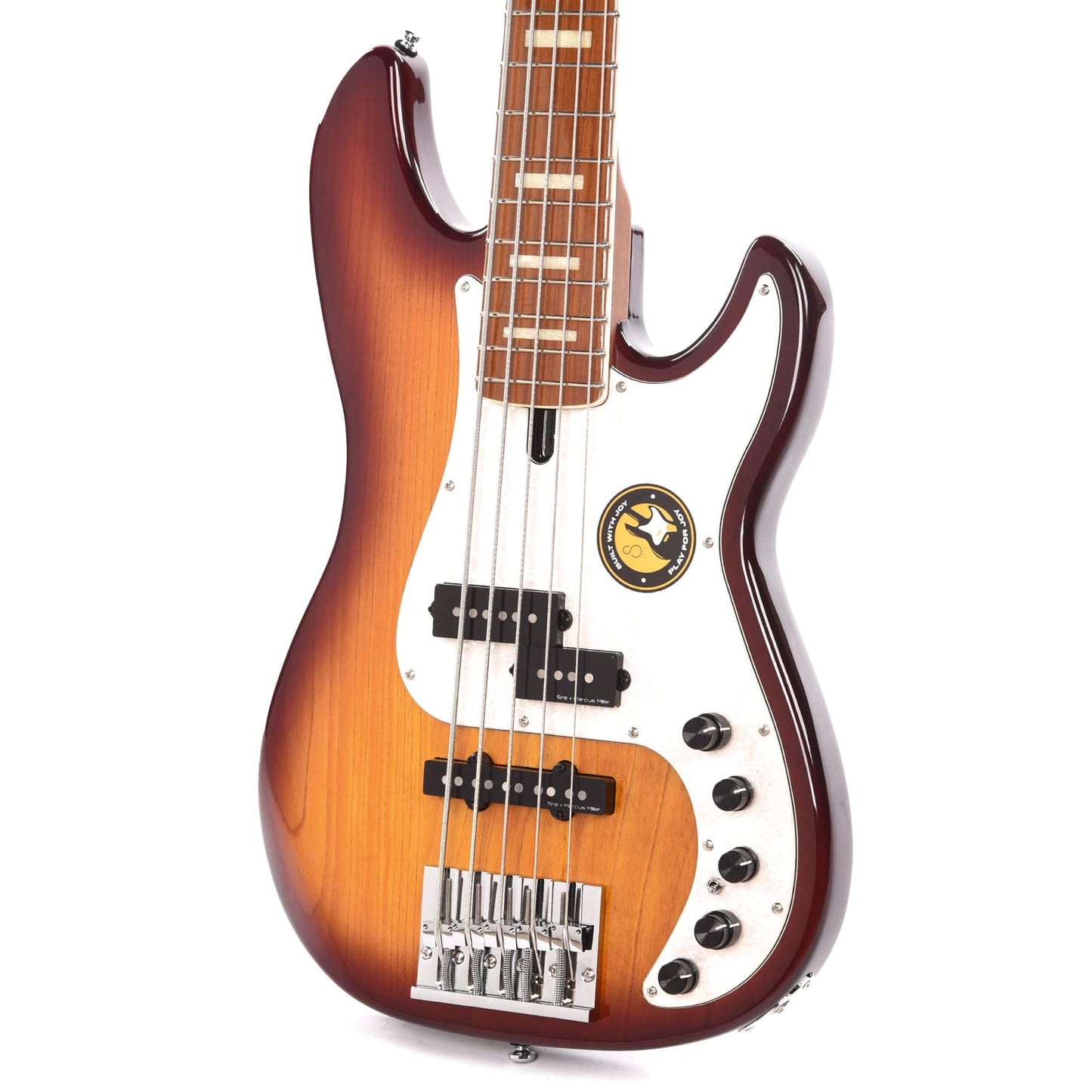 Sire Marcus Miller P8 Swamp Ash 5-String Tobacco Sunburst Bass Guitars / 5-String or More