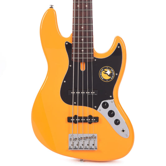 Sire Marcus Miller V3P Mahogany 5-String Orange Bass Guitars / 5-String or More