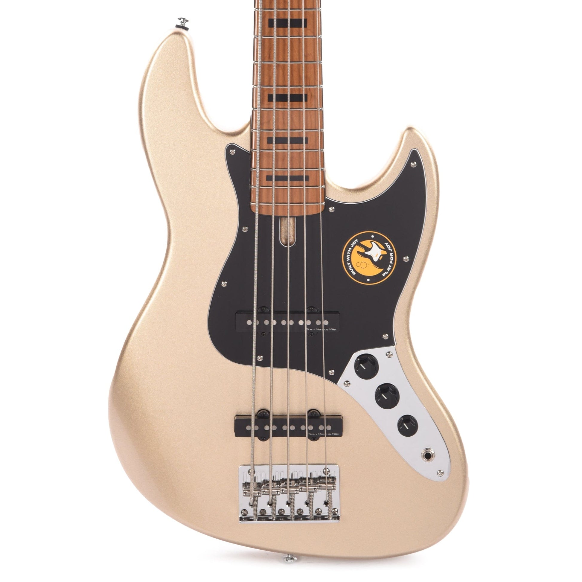 Sire Marcus Miller V5 Alder 5-String Champagne Gold Metallic Bass Guitars / 5-String or More