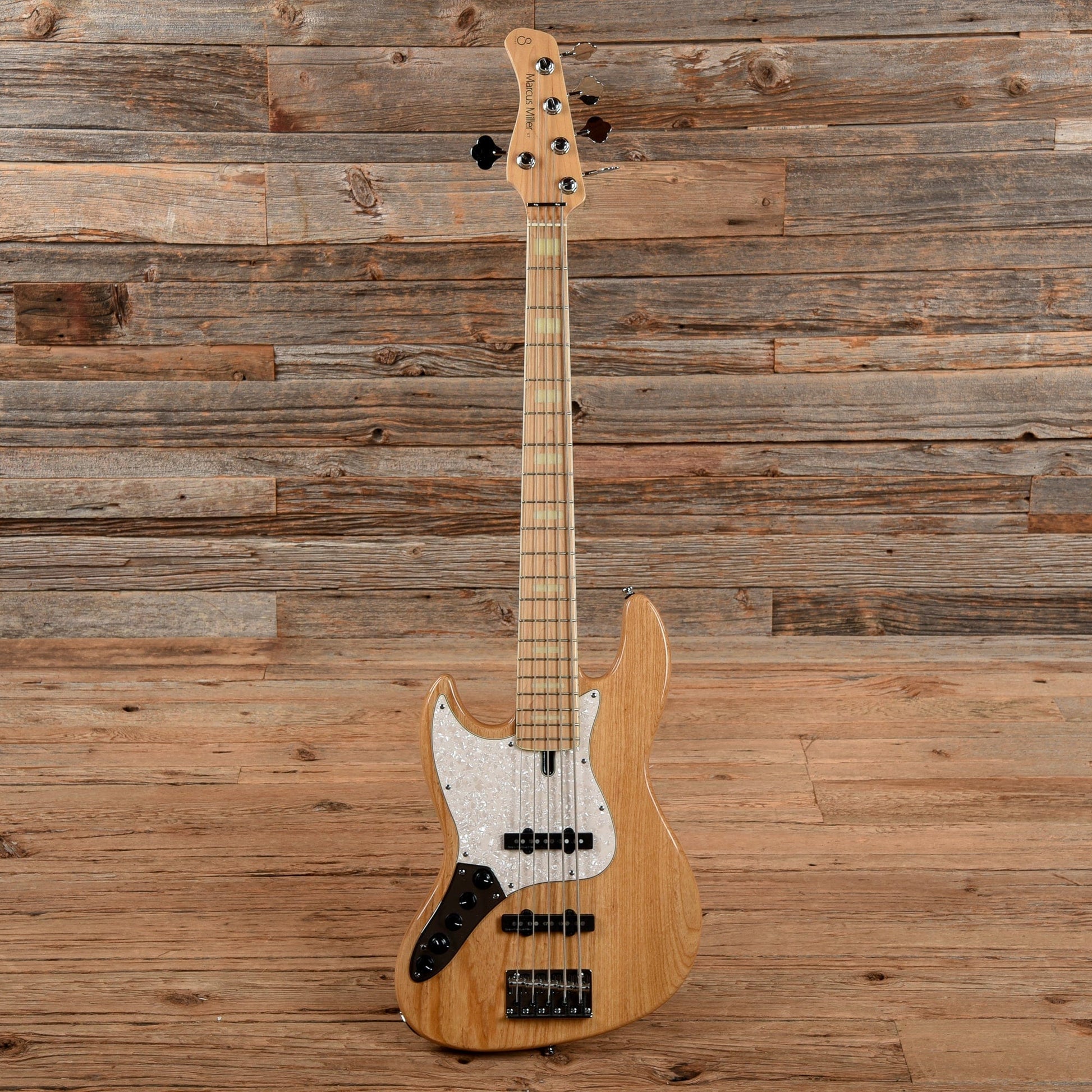 Sire Marcus Miller V7 Swamp Ash 5-String LEFTY Natural (2nd Gen) Bass Guitars / 5-String or More