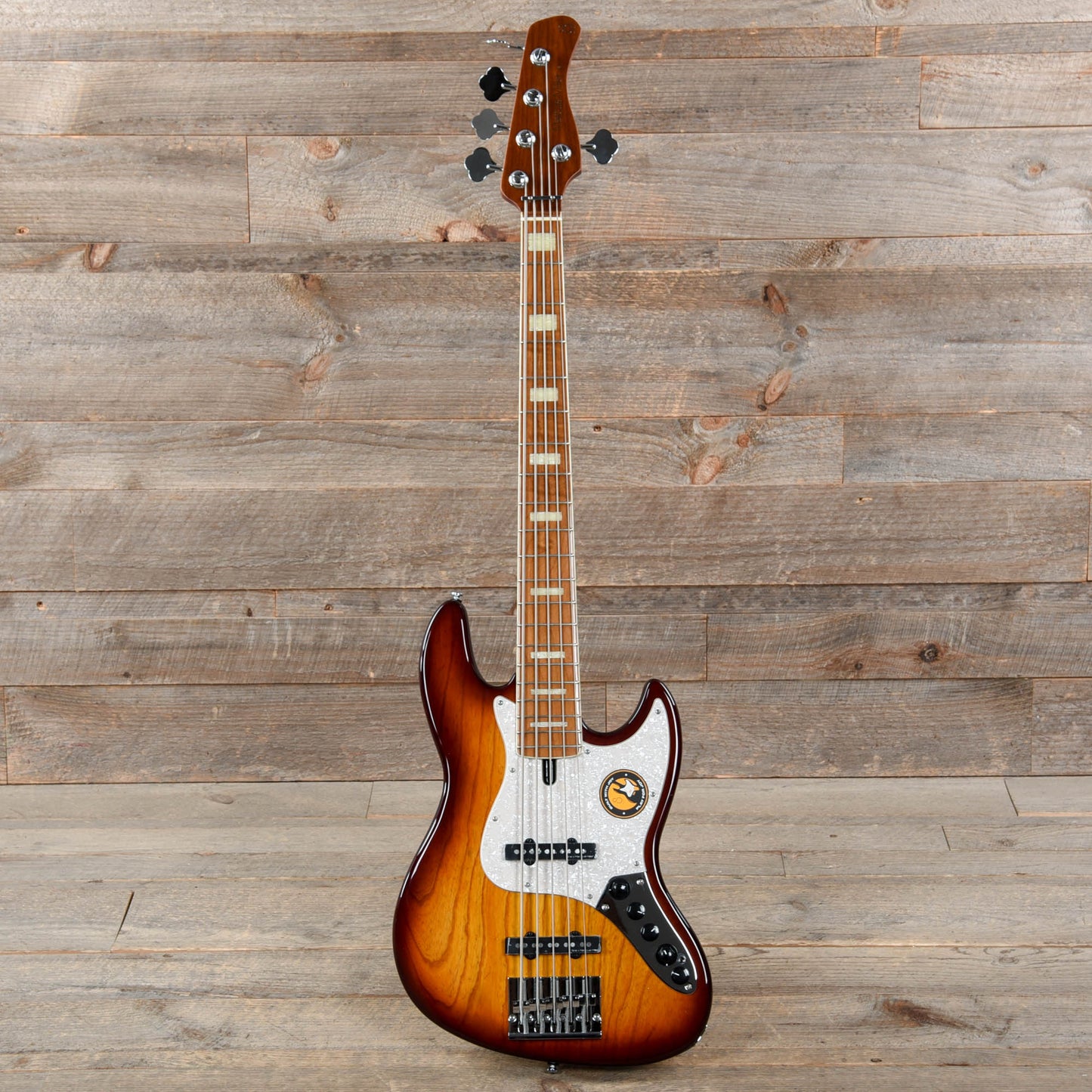 Sire Marcus Miller V8 Swamp Ash 5-String Tobacco Sunburst Bass Guitars / 5-String or More