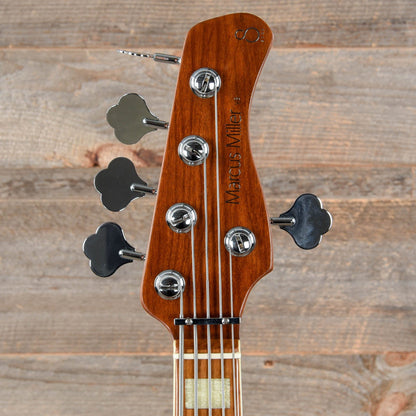 Sire Marcus Miller V8 Swamp Ash 5-String Tobacco Sunburst Bass Guitars / 5-String or More