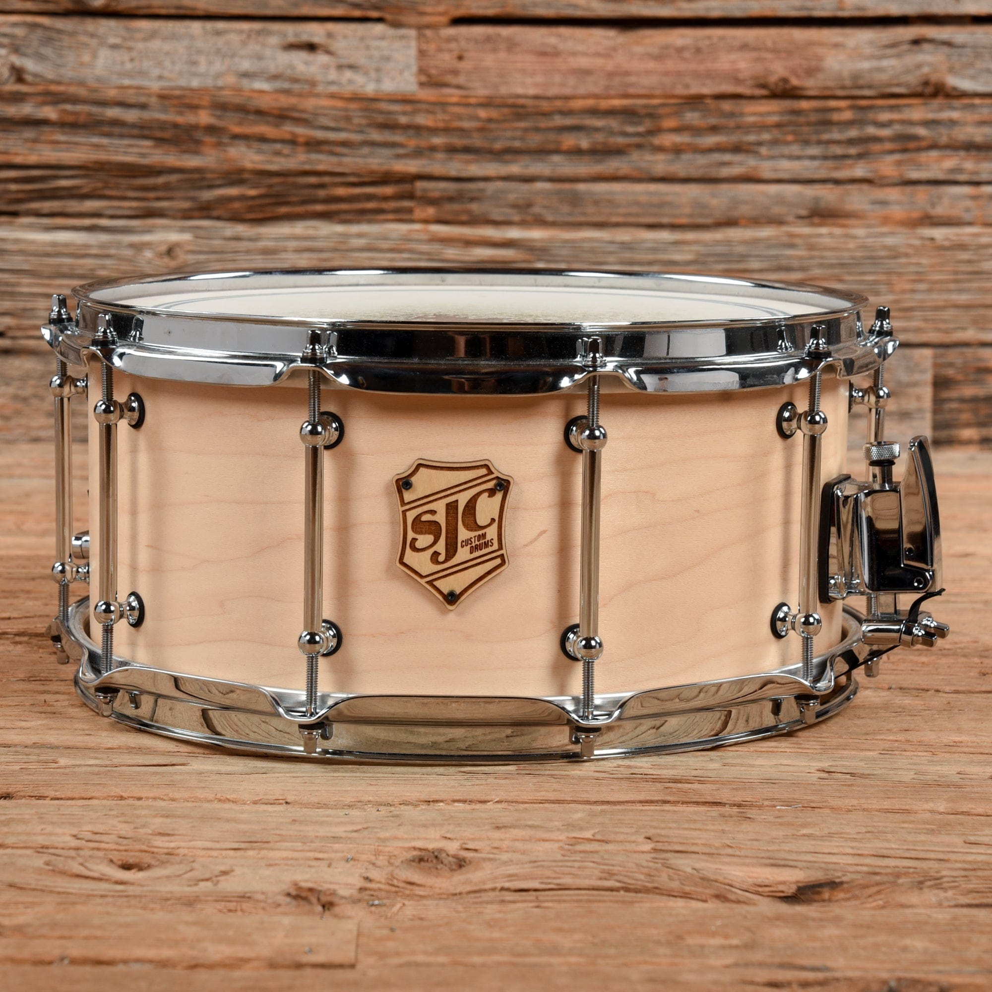 SJC SJC Custom Drums Tour Series Snare Drum - 6.5-inch x 14-inch Natur –  Chicago Music Exchange