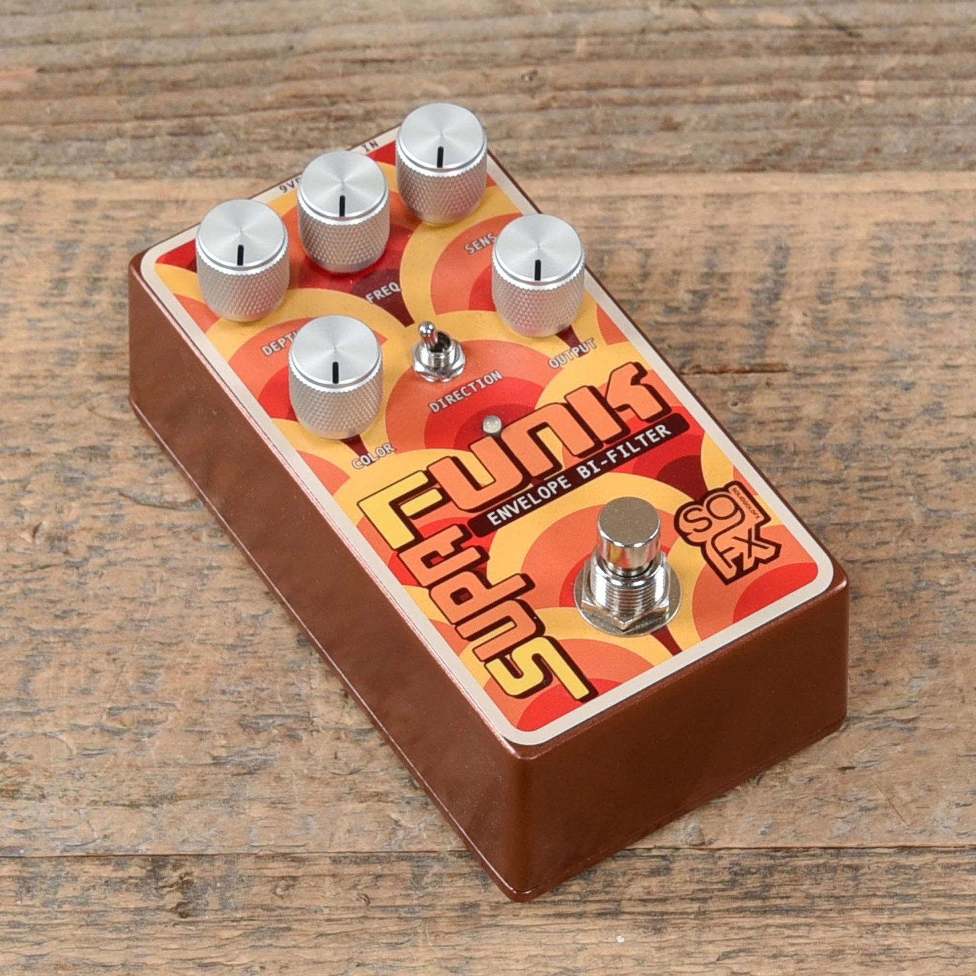 SolidGoldFX Supa Funk Envelope Bi-Filter Pedal Effects and Pedals / Wahs and Filters