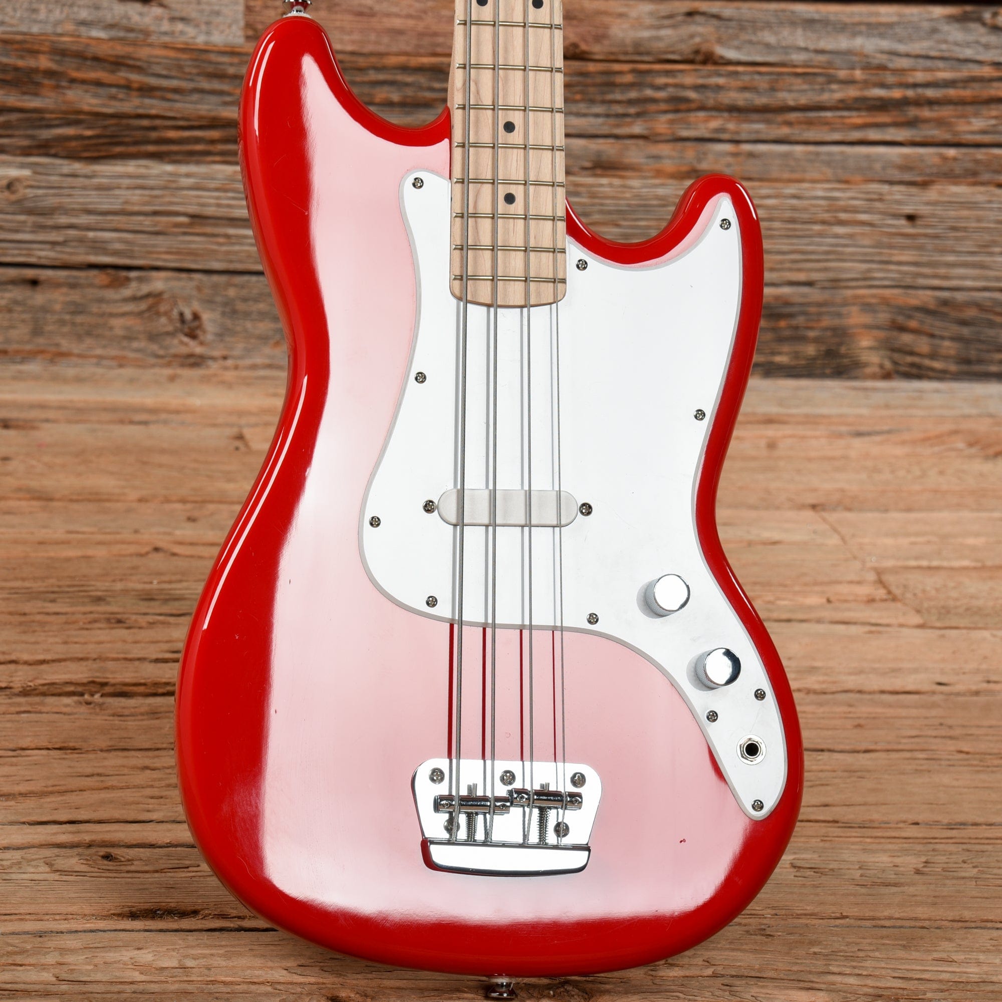 Squier Affinity Bronco Bass Red 2018 Bass Guitars / 4-String