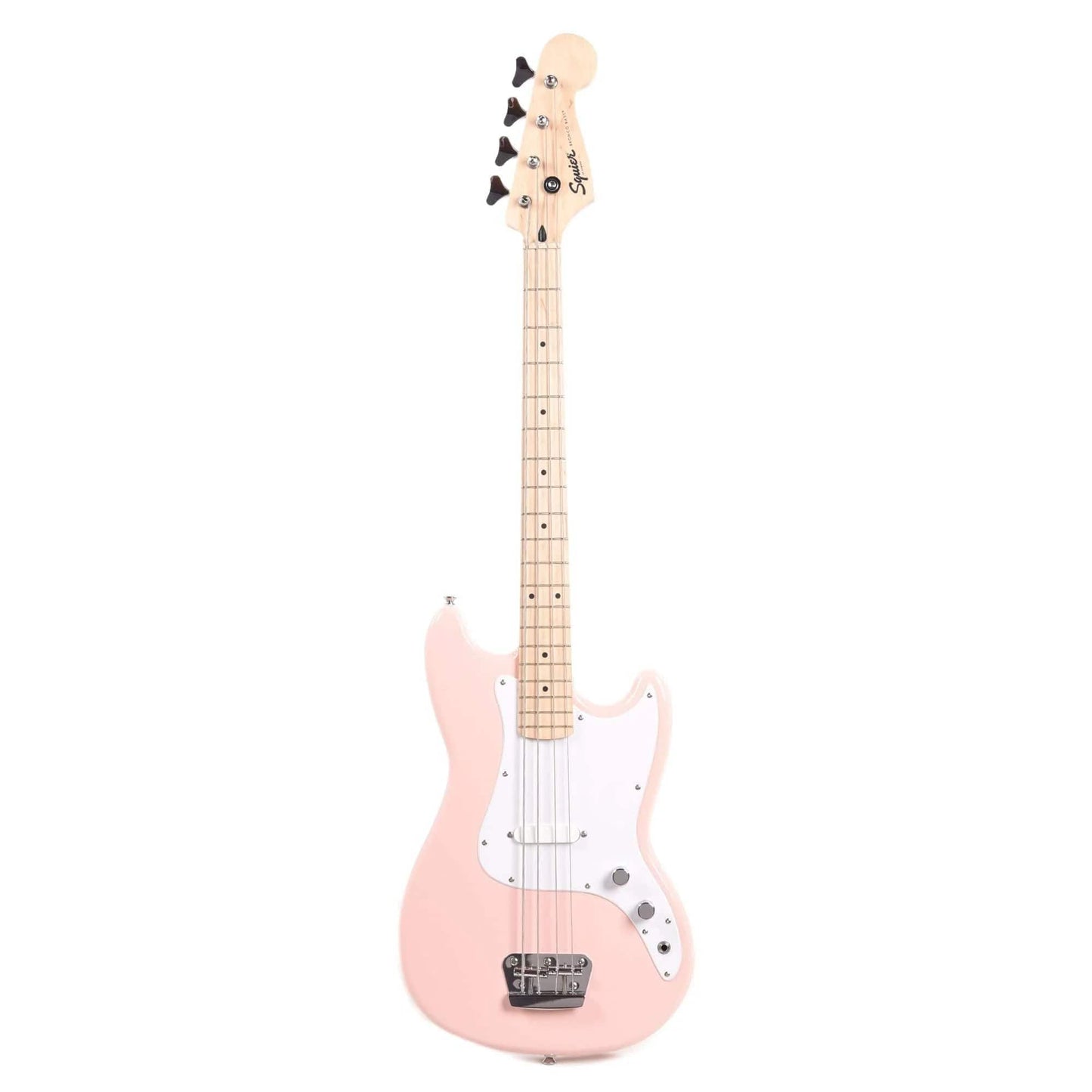 Squier Bronco Bass Shell Pink Bass Guitars / 4-String