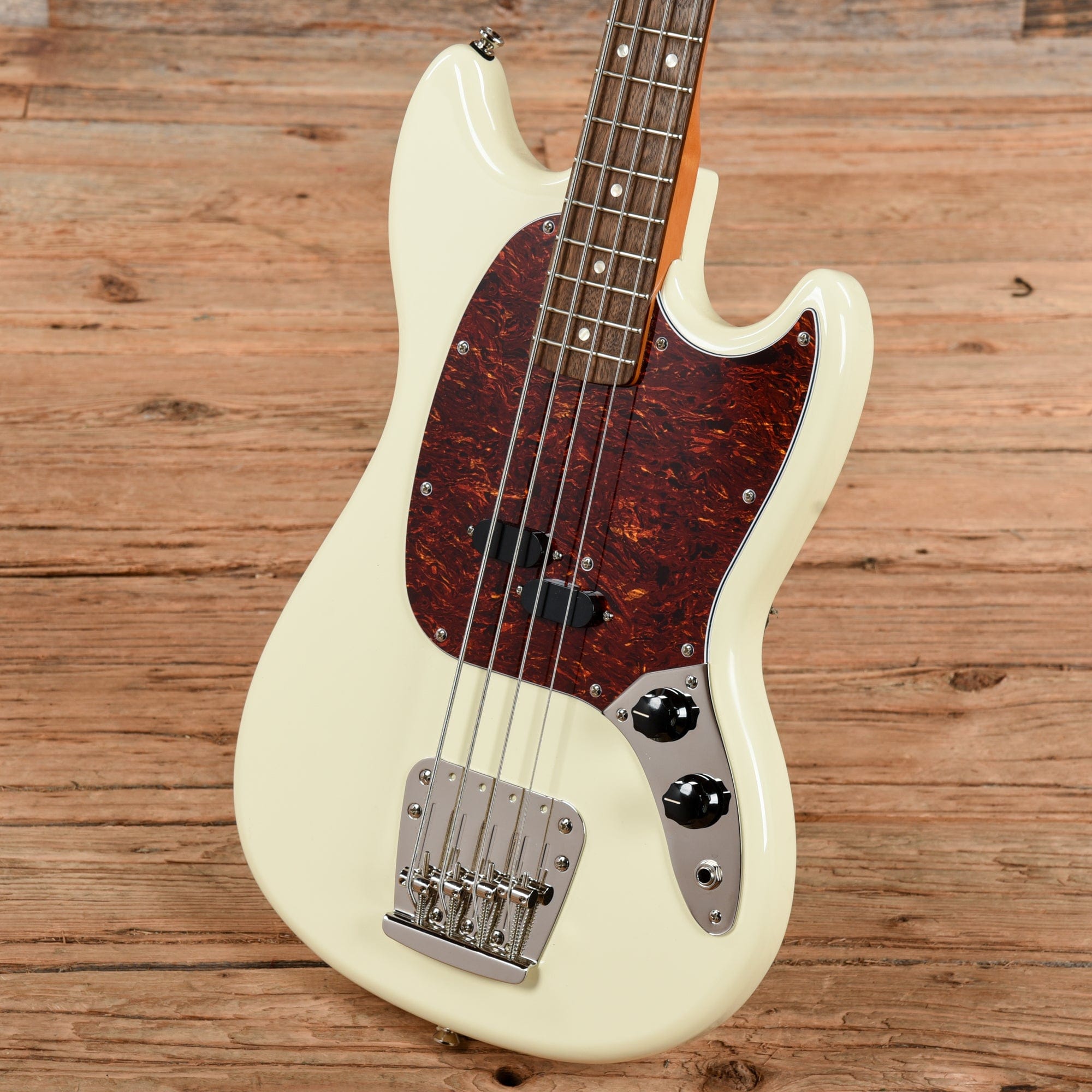 Squier Classic Vibe '60s Mustang Bass Olympic White 2023 Bass Guitars / 4-String