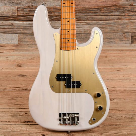 Squier Classic Vibe Late '50s Precision Bass White Blonde w/Gold Anodized Pickguard Bass Guitars / 4-String