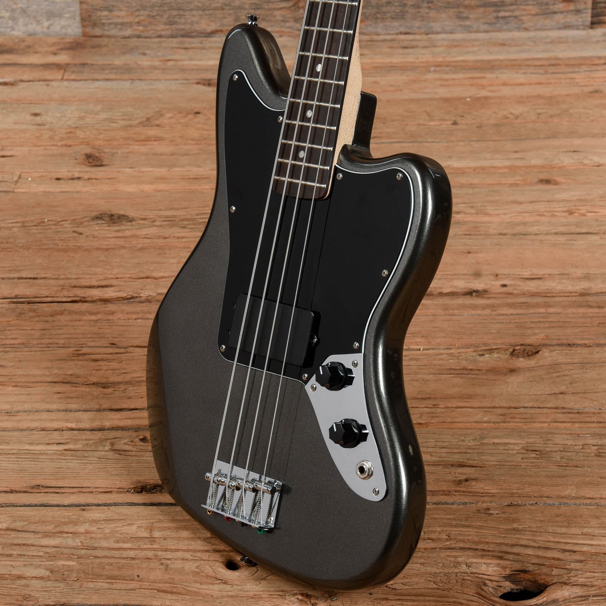 Squier Jaguar Bass Grey 2021 Bass Guitars / 4-String