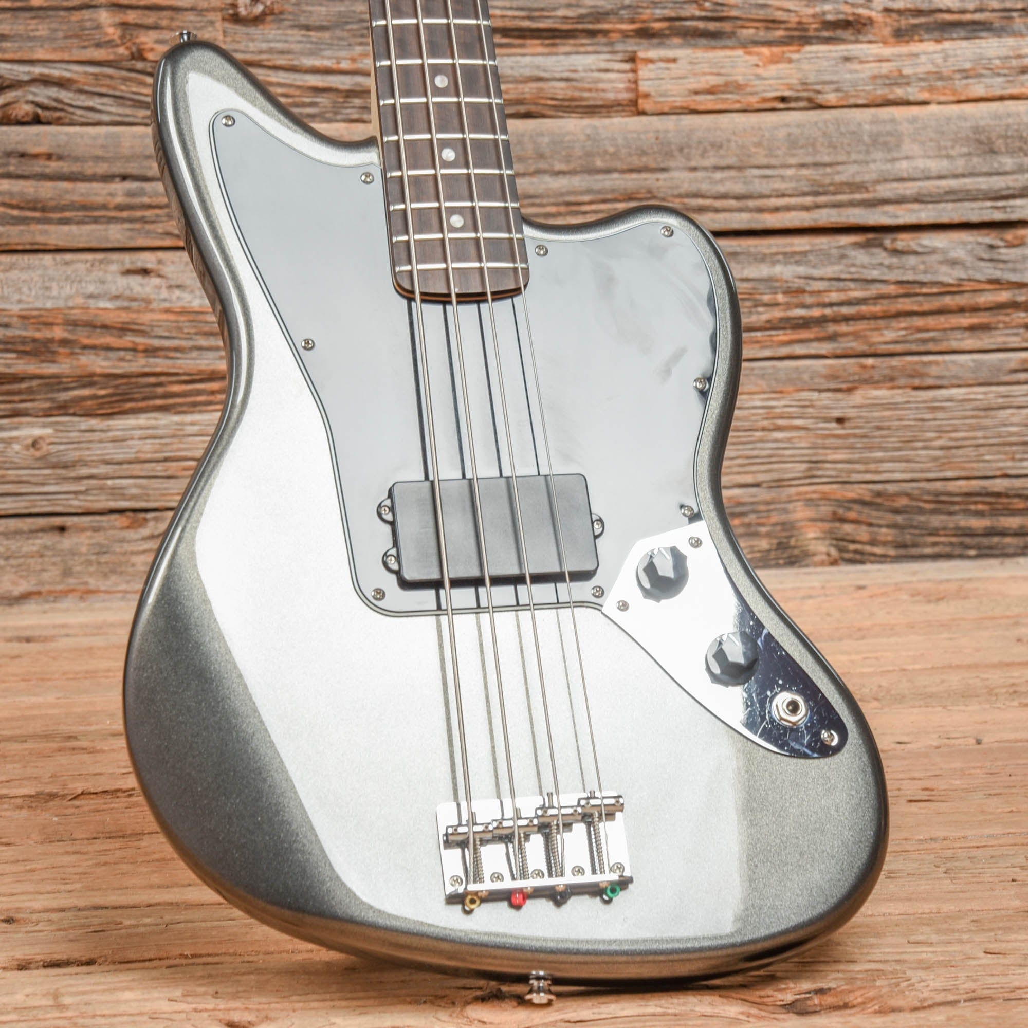 Squier Jaguar Bass Grey 2021 Bass Guitars / 4-String