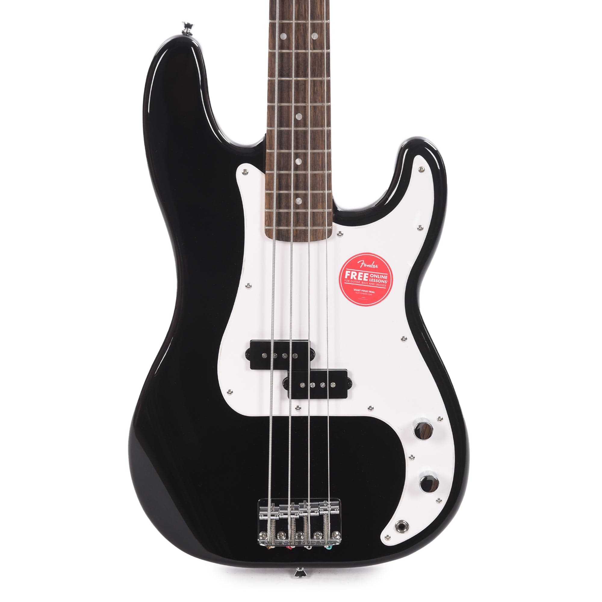 Squier Sonic Precision Bass Black Bass Guitars / 4-String