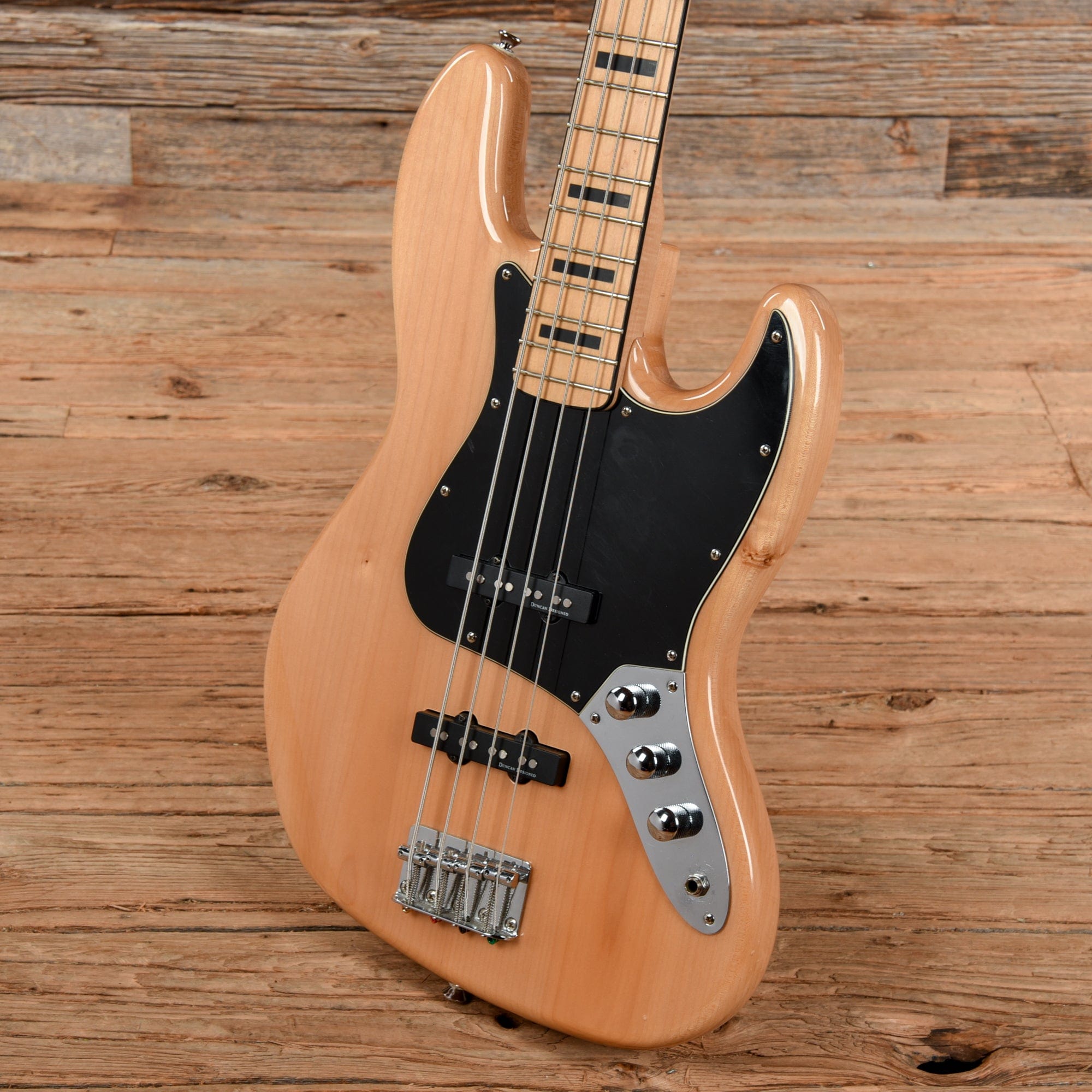 Squier Vintage Modified 70s Jazz Bass Natural 2013 Bass Guitars / 4-String