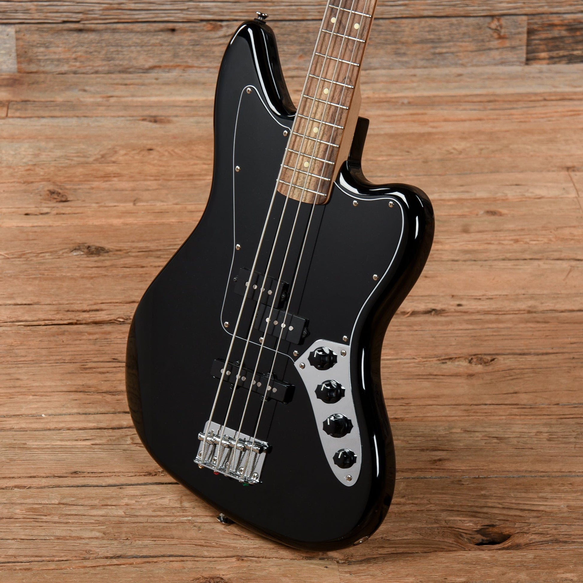 Squier Vintage Modified Jaguar Bass Special Black 2017 Bass Guitars / 4-String