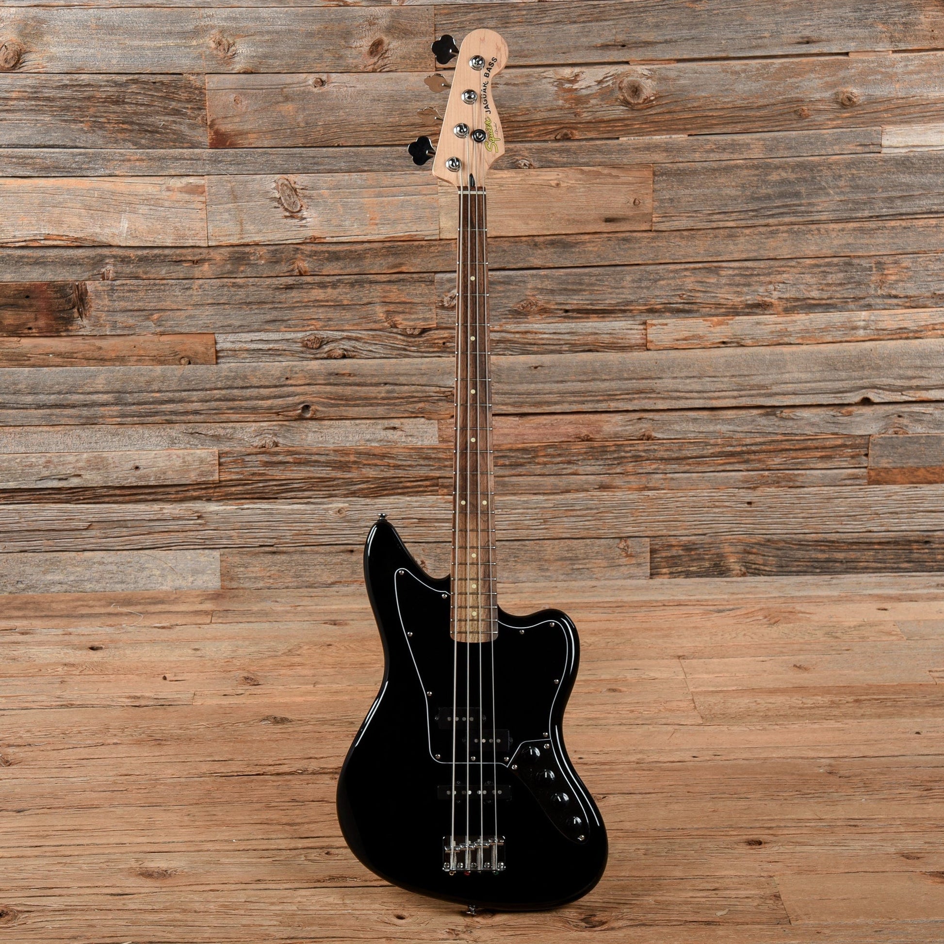 Squier Vintage Modified Jaguar Bass Special Black 2017 Bass Guitars / 4-String