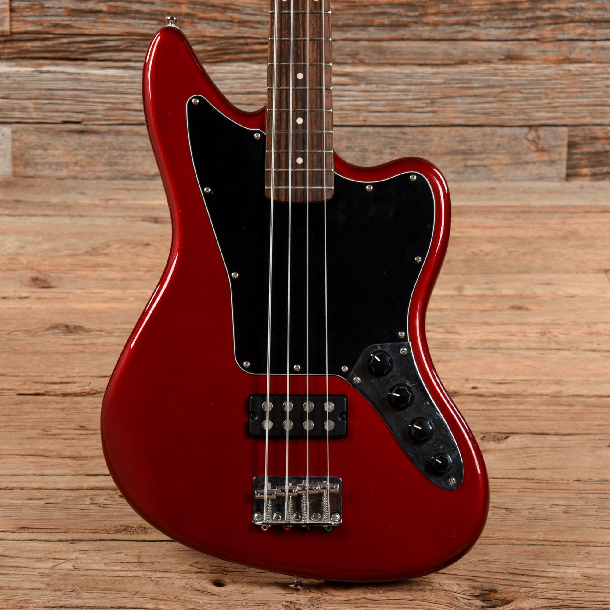 Squier Vintage Modified Jaguar Bass Special HB Candy Apple Red 2011 Bass Guitars / 4-String