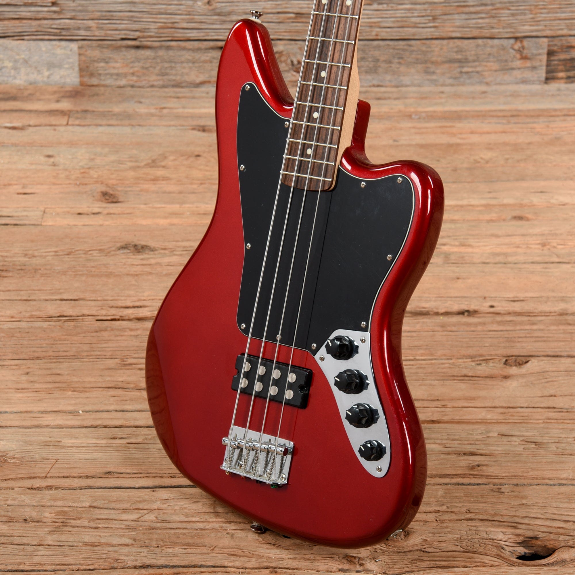 Squier Vintage Modified Jaguar Bass Special HB Candy Apple Red 2011 Bass Guitars / 4-String