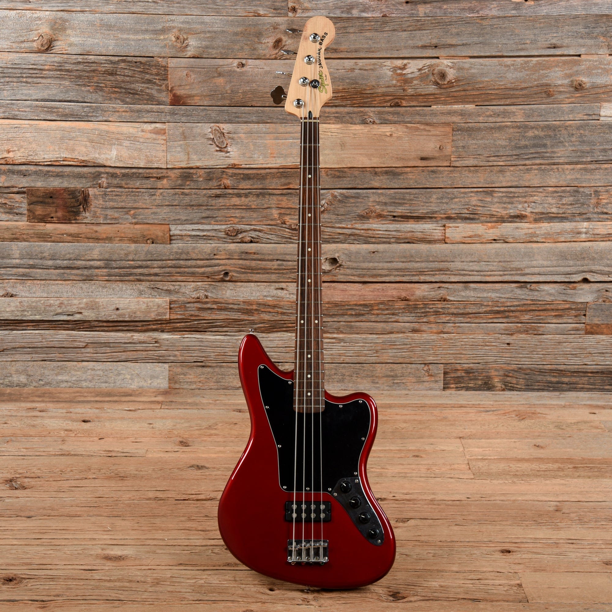 Squier Vintage Modified Jaguar Bass Special HB Candy Apple Red 2011 Bass Guitars / 4-String