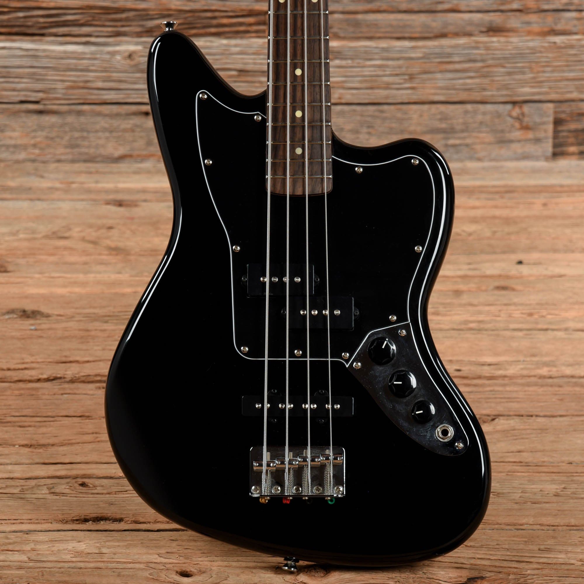 Squier Vintage Modified Jaguar Bass Special SS Black 2016 Bass Guitars / 4-String