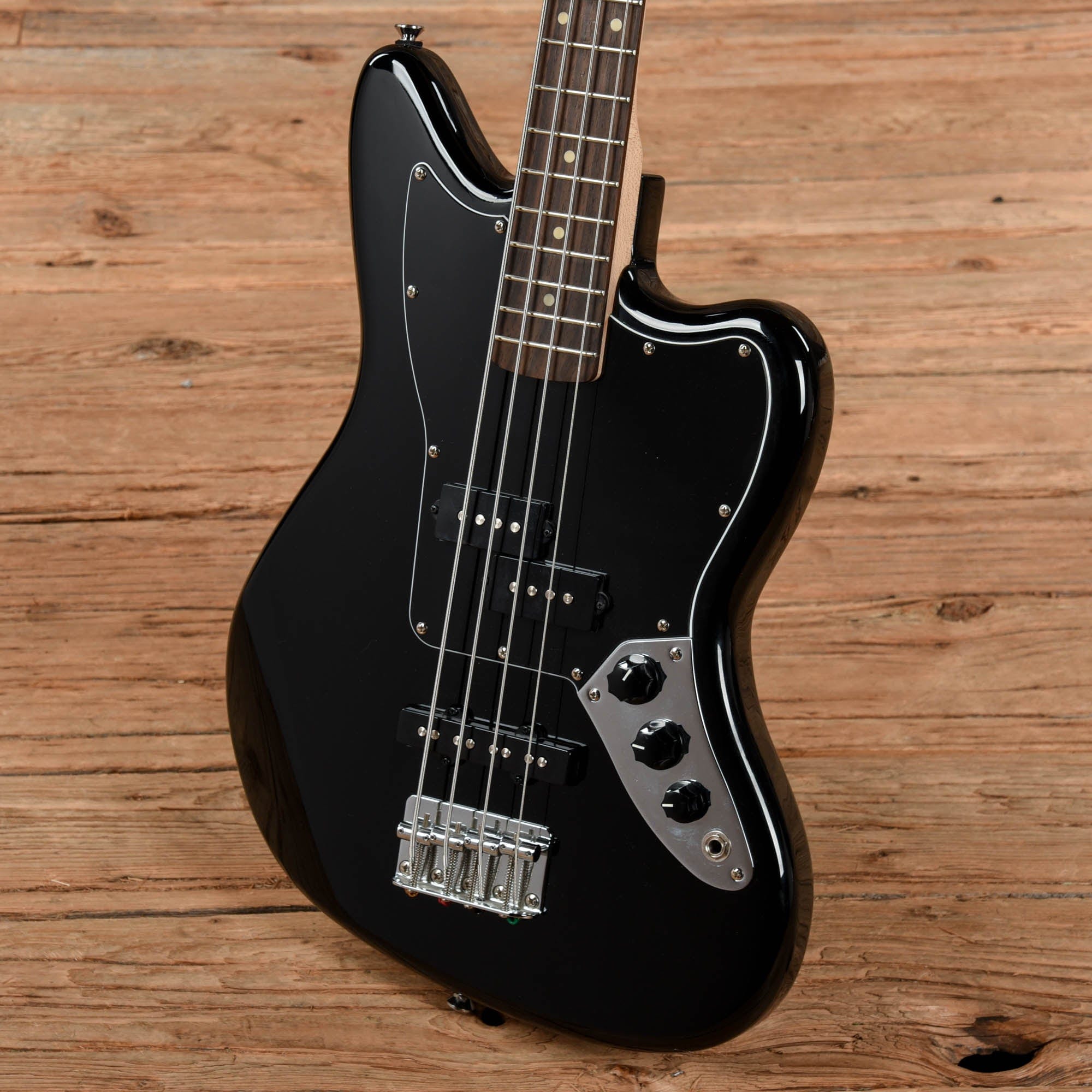 Squier Vintage Modified Jaguar Bass Special SS Black 2016 Bass Guitars / 4-String