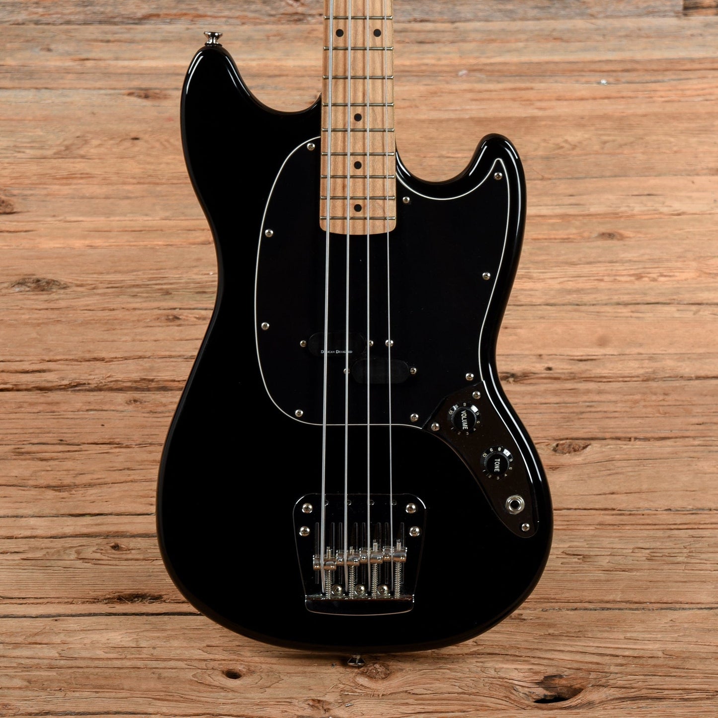 Squier Vintage Modified Mustang Bass Black 2011 Bass Guitars / 4-String