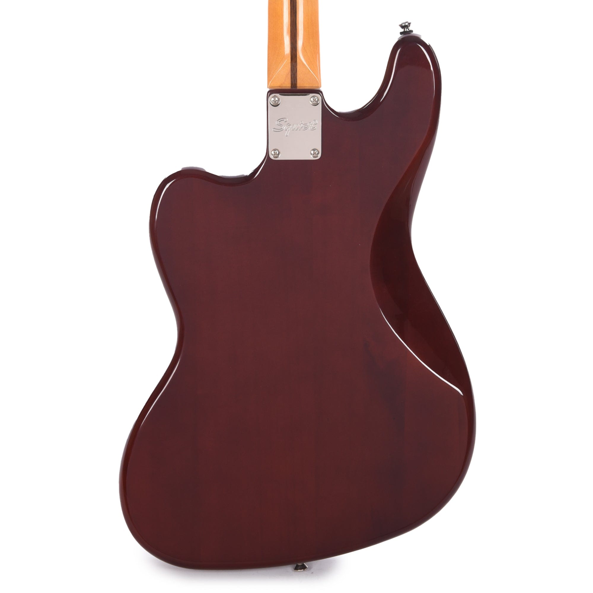 Squier Classic Vibe Bass VI Maple Neck Walnut w/Black Blocks/Binding & 3-Ply Black Bass Guitars / 5-String or More