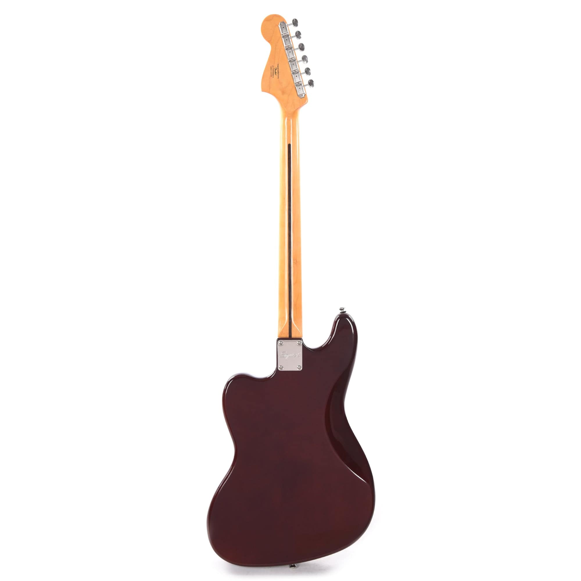 Squier Classic Vibe Bass VI Maple Neck Walnut w/Black Blocks/Binding & 3-Ply Black Bass Guitars / 5-String or More