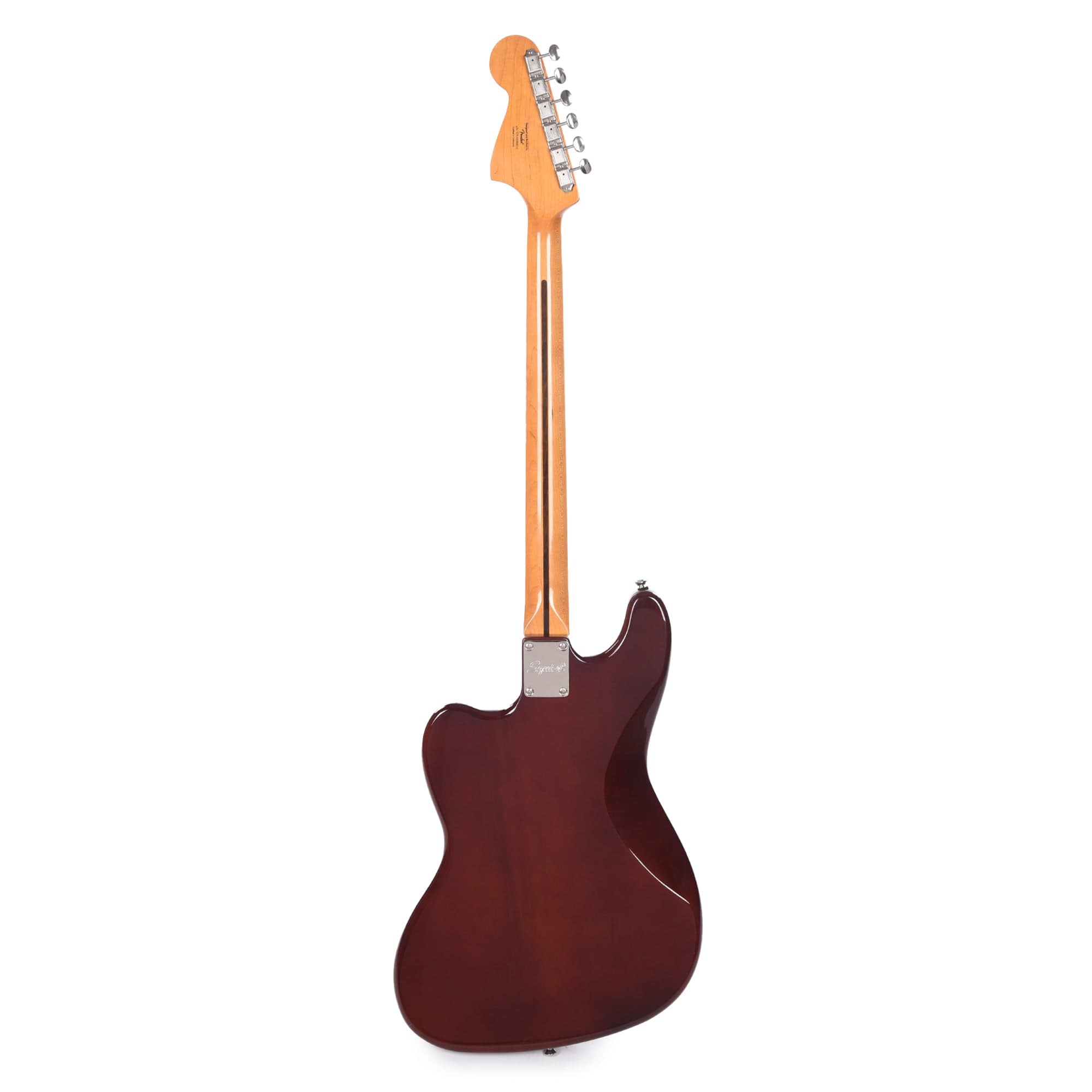 Squier Classic Vibe Bass VI Maple Neck Walnut w/Black Blocks/Binding & 3-Ply Black Bass Guitars / 5-String or More