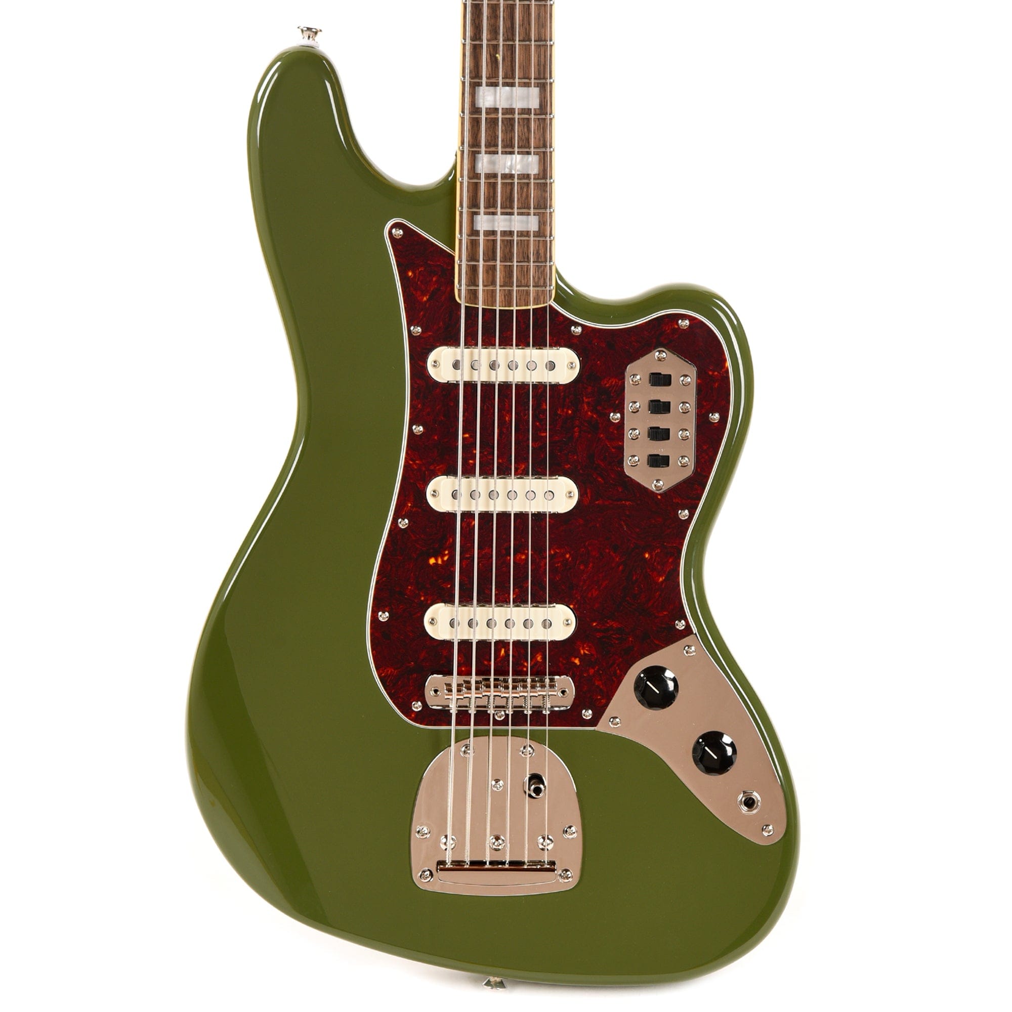 Squier Classic Vibe Bass VI Olive – Chicago Music Exchange