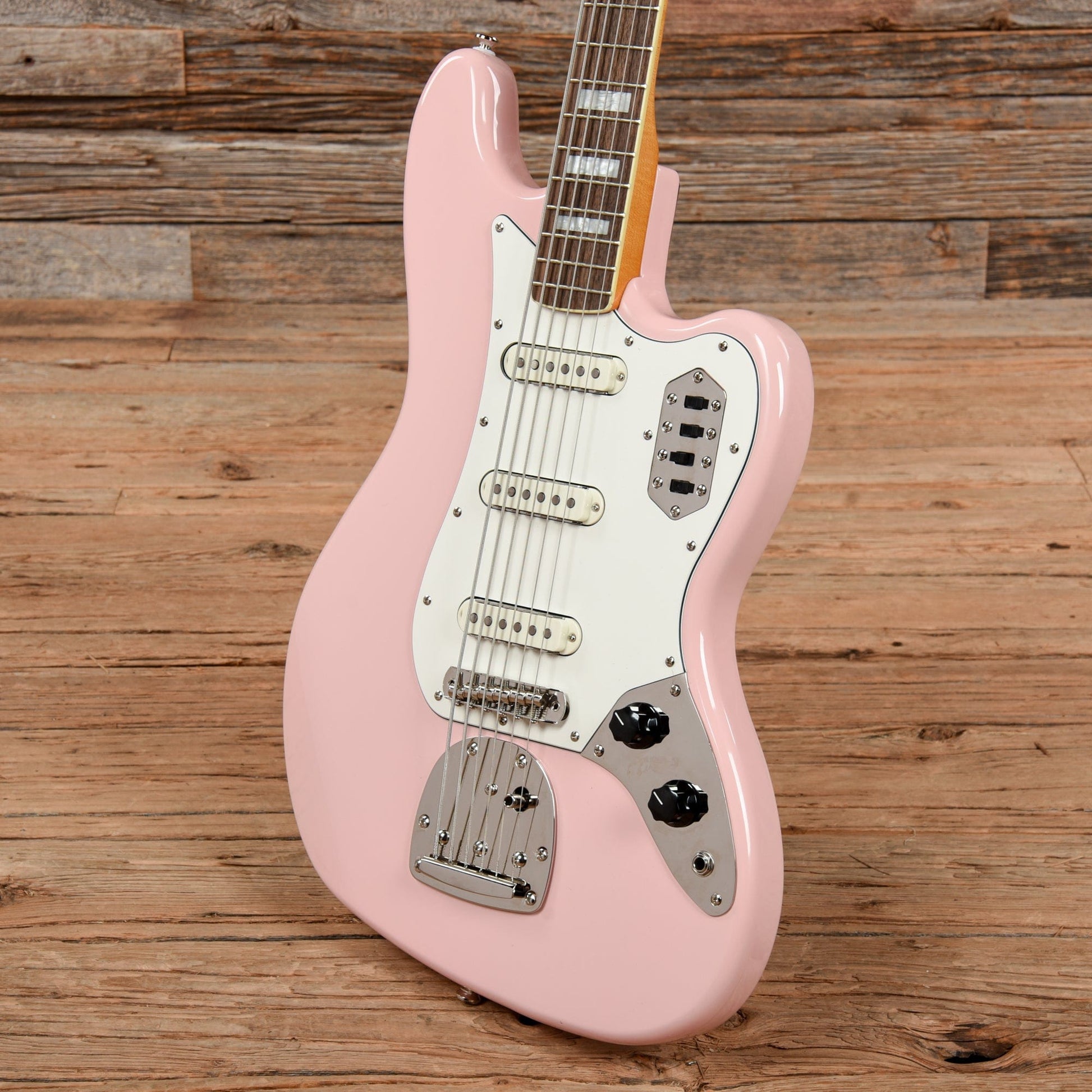 Squier Classic Vibe Bass VI Shell Pink 2021 Bass Guitars / 5-String or More