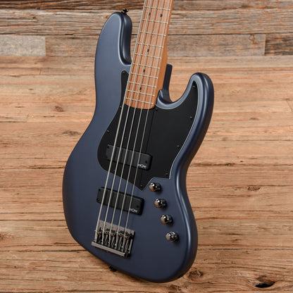 Squier Contemporary Active Jazz Bass HH V Midnight Satin 2020 Bass Guitars / 5-String or More