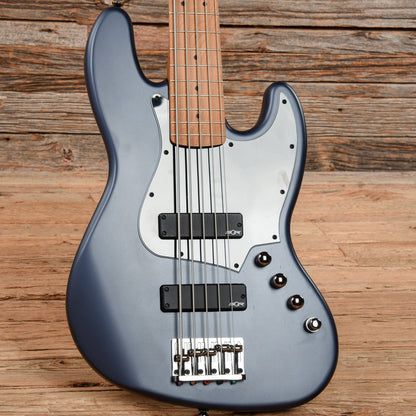 Squier Contemporary Active Jazz Bass HH V Midnight Satin 2020 Bass Guitars / 5-String or More