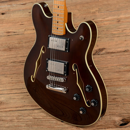 Squier Classic Vibe Starcaster Walnut Electric Guitars / Semi-Hollow