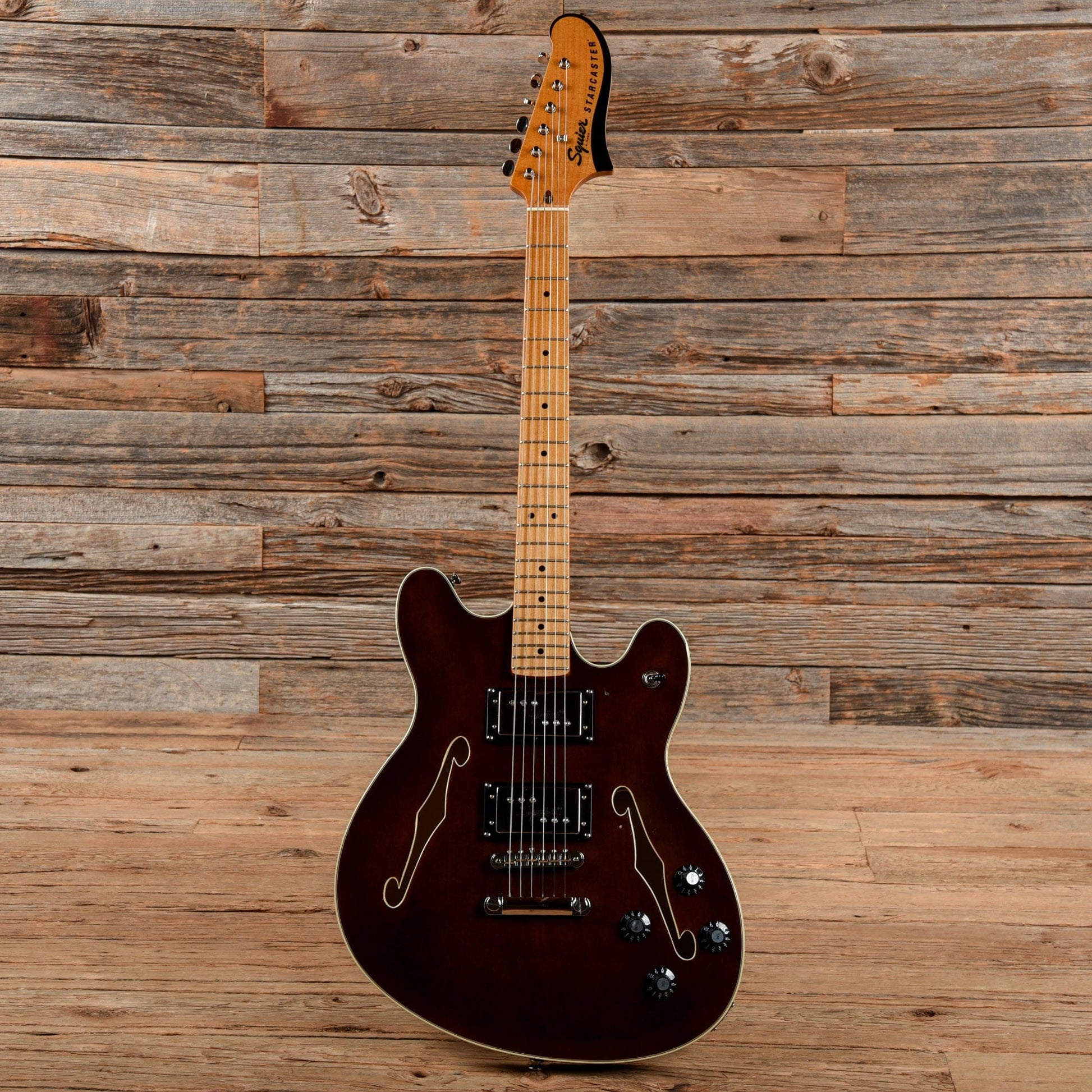 Squier Classic Vibe Starcaster Walnut Electric Guitars / Semi-Hollow