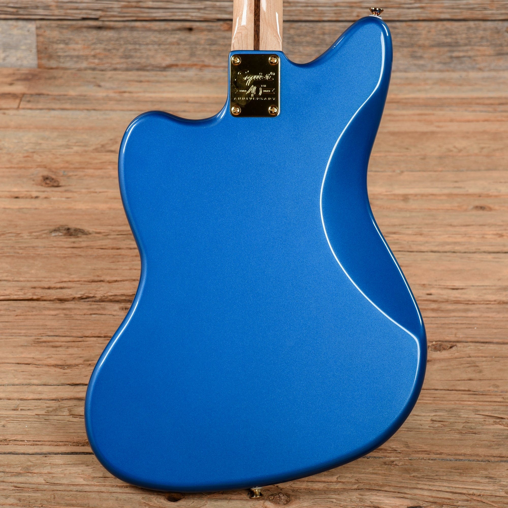 Squier 40th Anniversary Gold Edition Jazzmaster Lake Placid Blue 2021 Electric Guitars / Solid Body