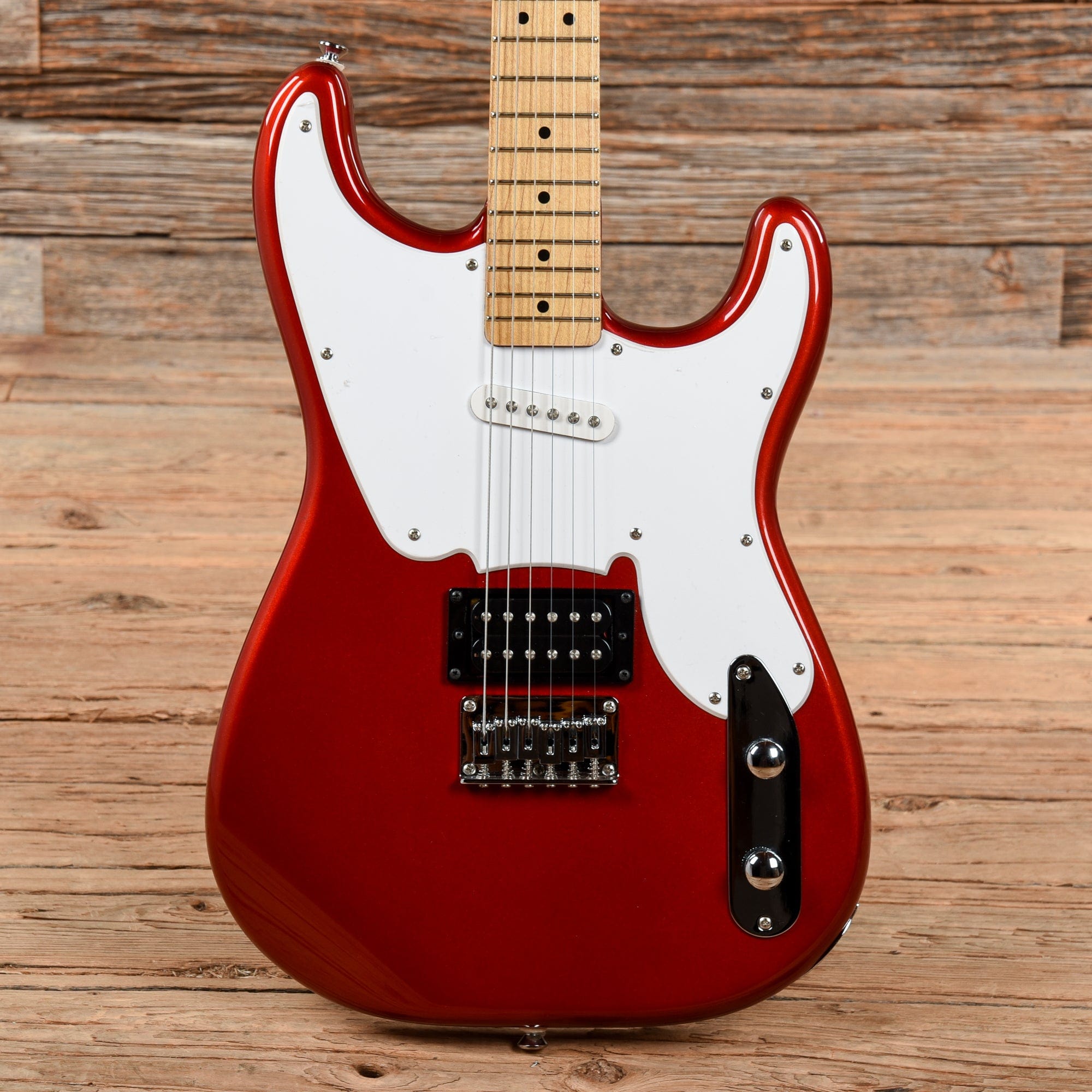 Squier 51 Candy Apple Red 2015 Electric Guitars / Solid Body