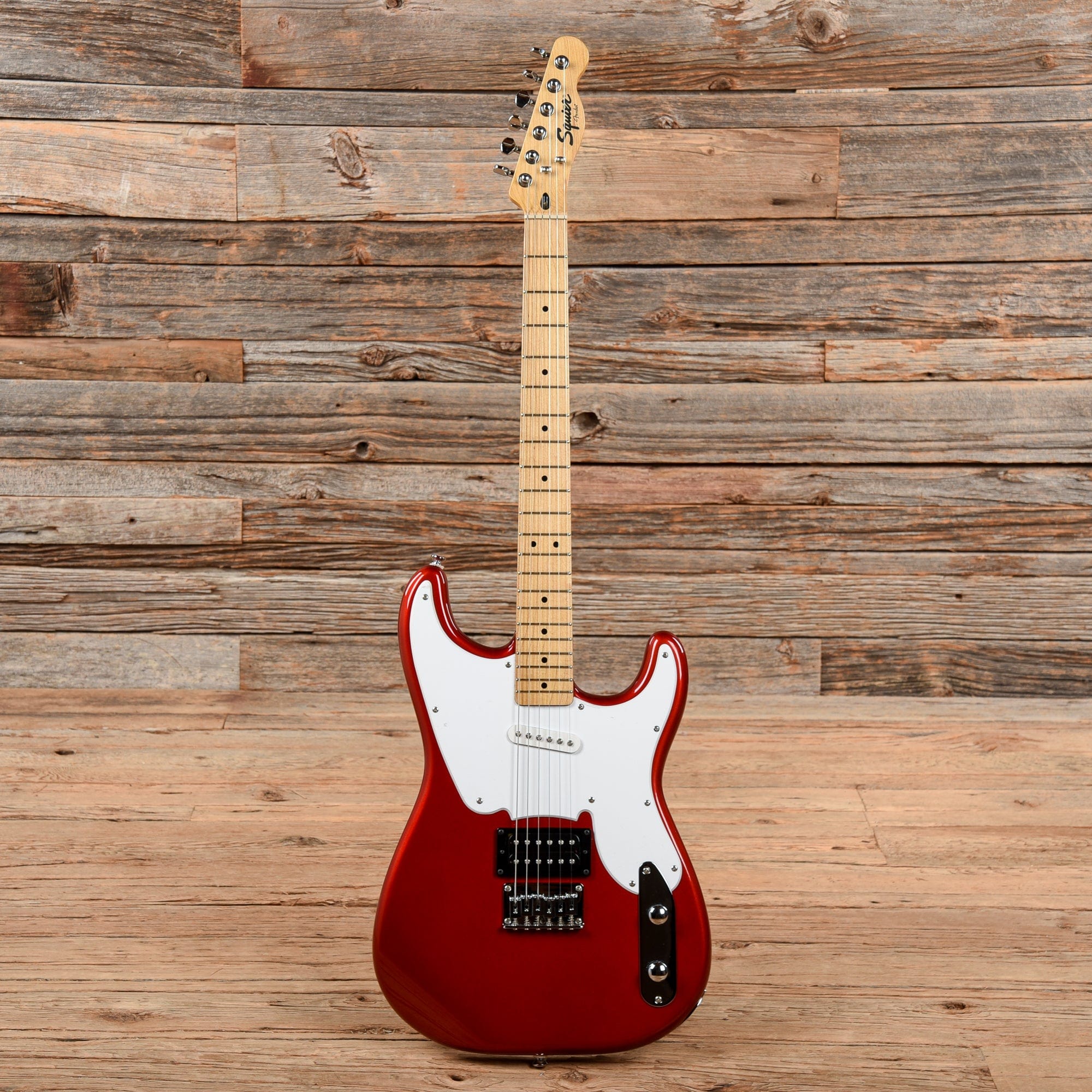 Squier 51 Candy Apple Red 2015 Electric Guitars / Solid Body