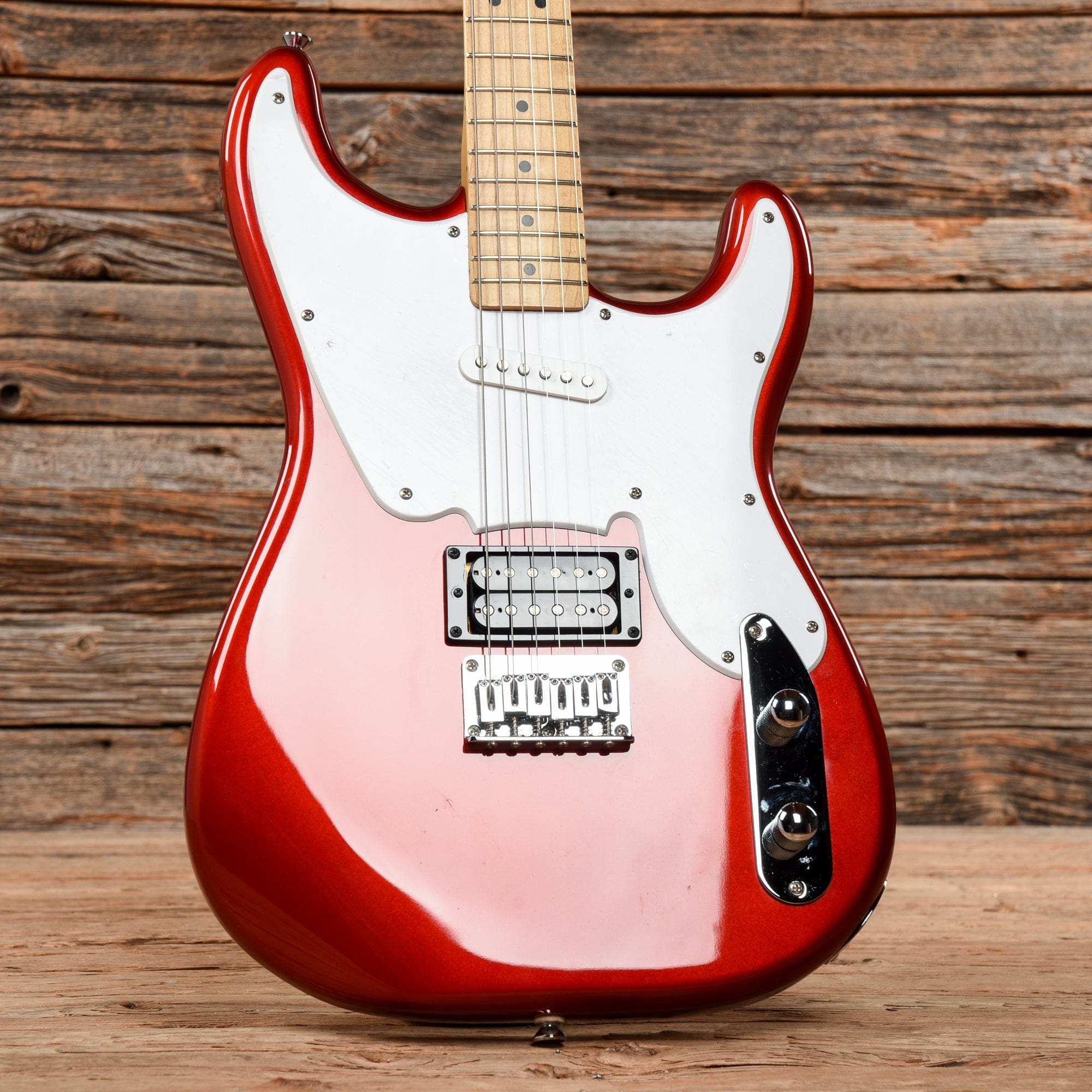 Squier 51 Candy Apple Red 2015 Electric Guitars / Solid Body