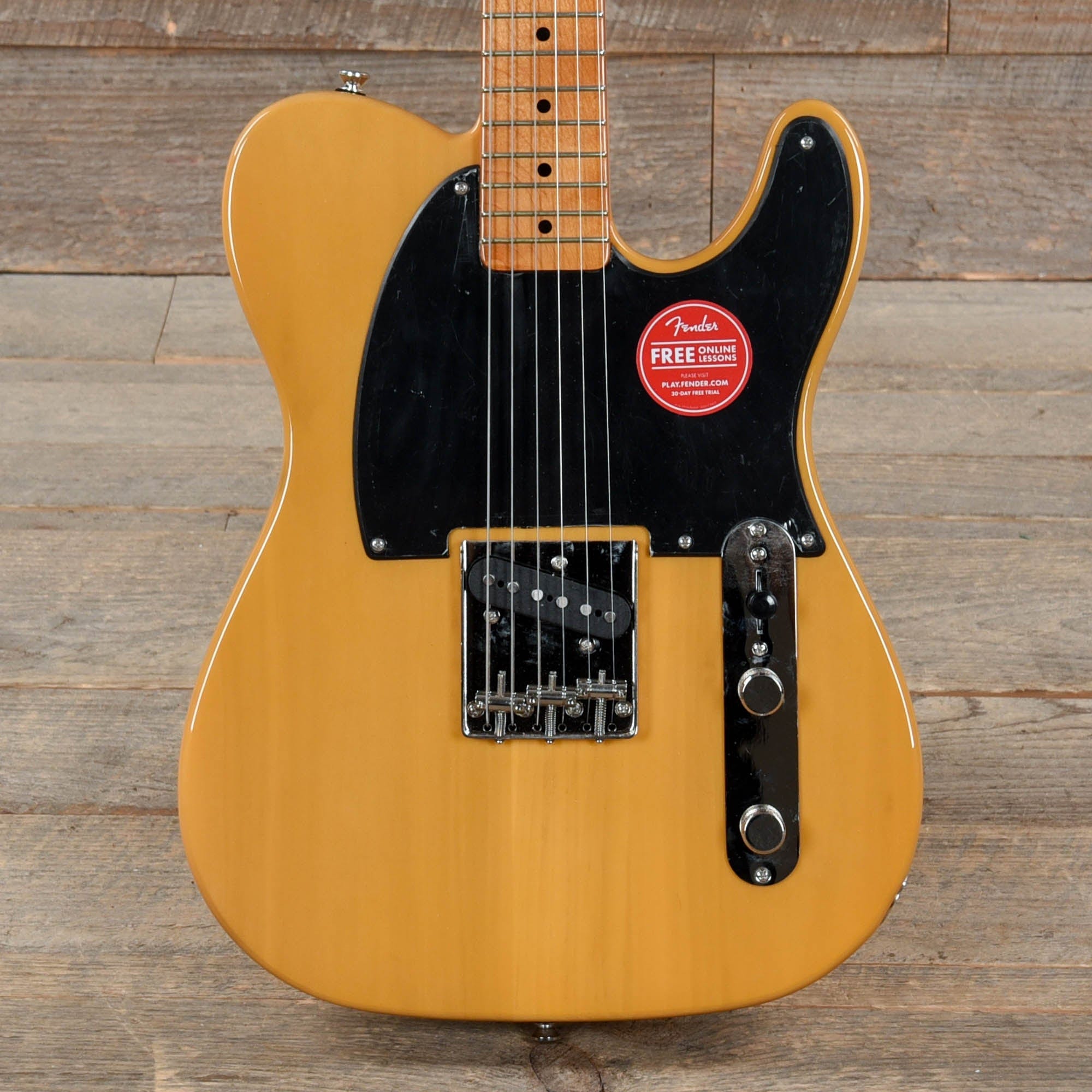 Squier Classic Vibe '50s Esquire Butterscotch Blonde Electric Guitars / Solid Body