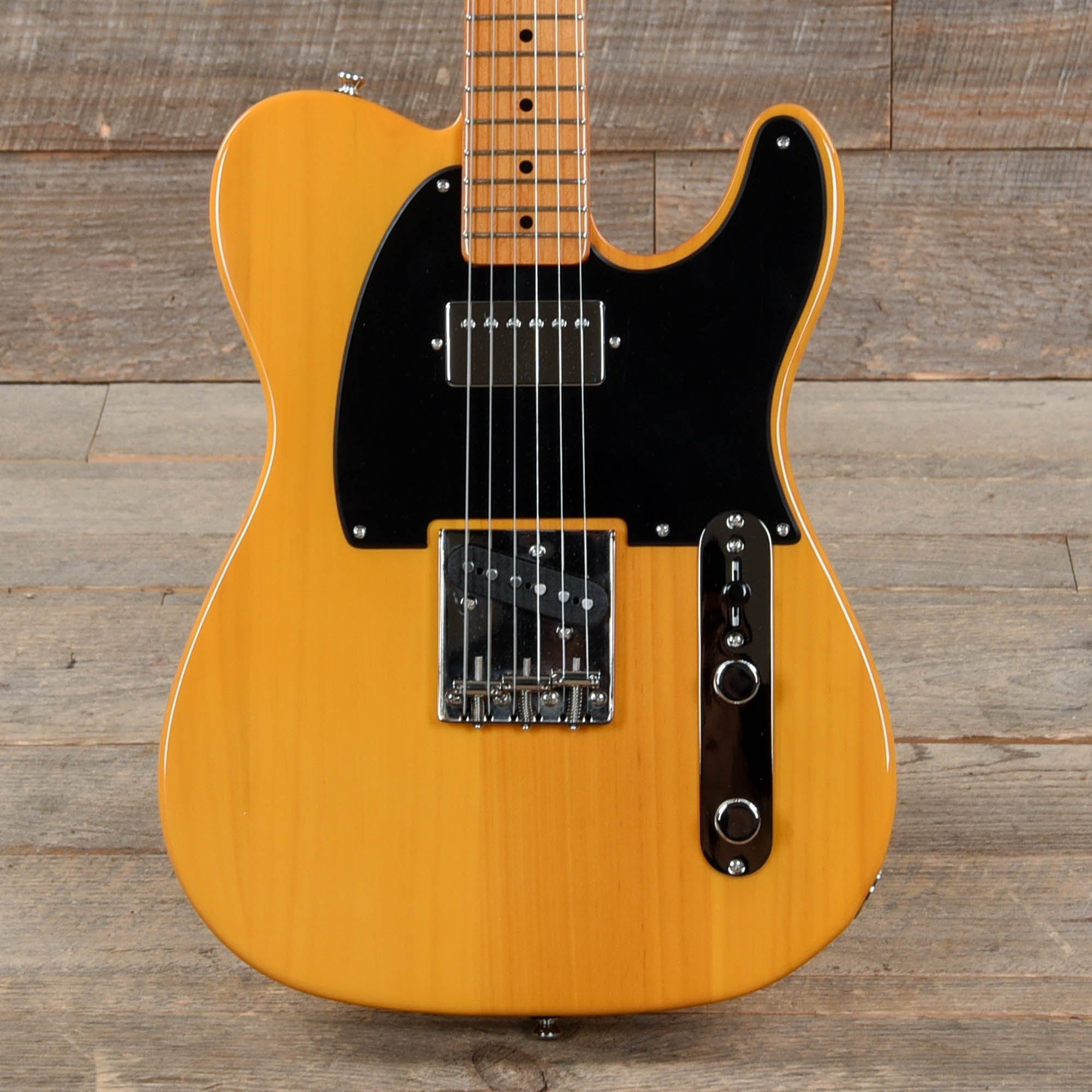 Squier Classic Vibe 50s Telecaster HS Maple Neck Butterscotch Blonde Electric Guitars / Solid Body