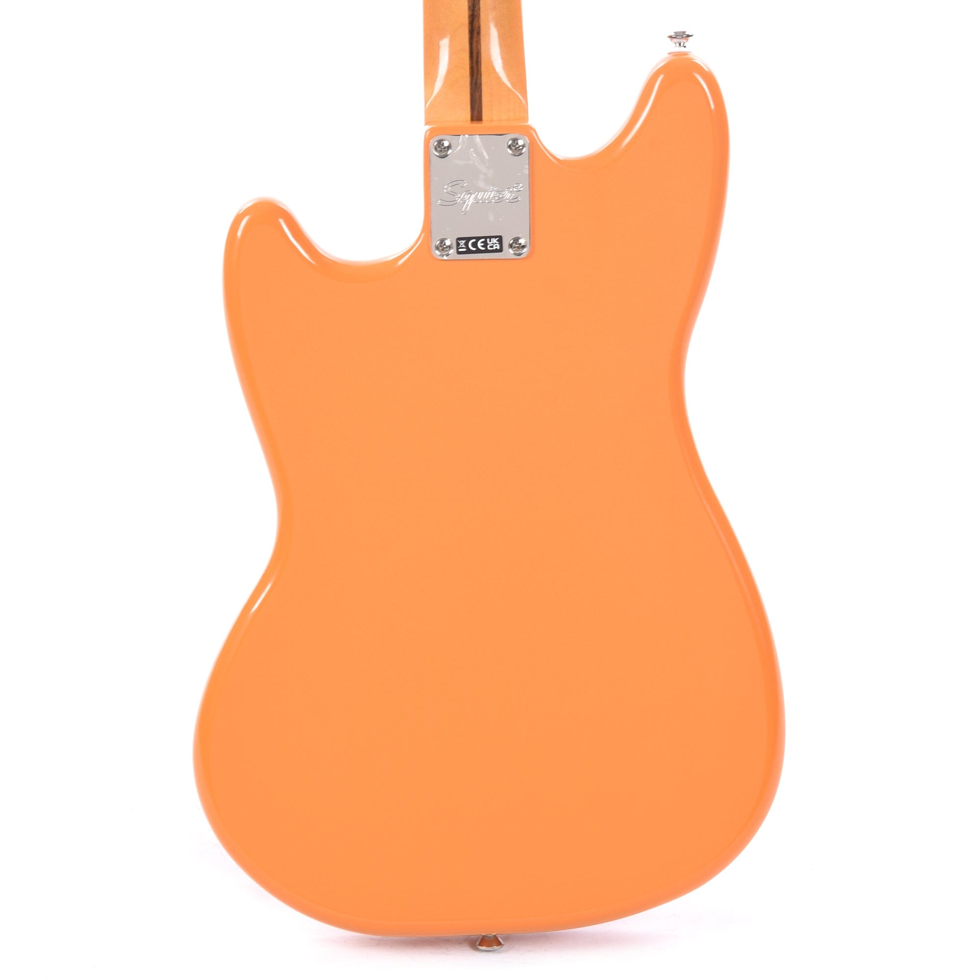 Squier Classic Vibe '60s Competition Mustang Capri Orange w/Dakota Red Stripe Electric Guitars / Solid Body