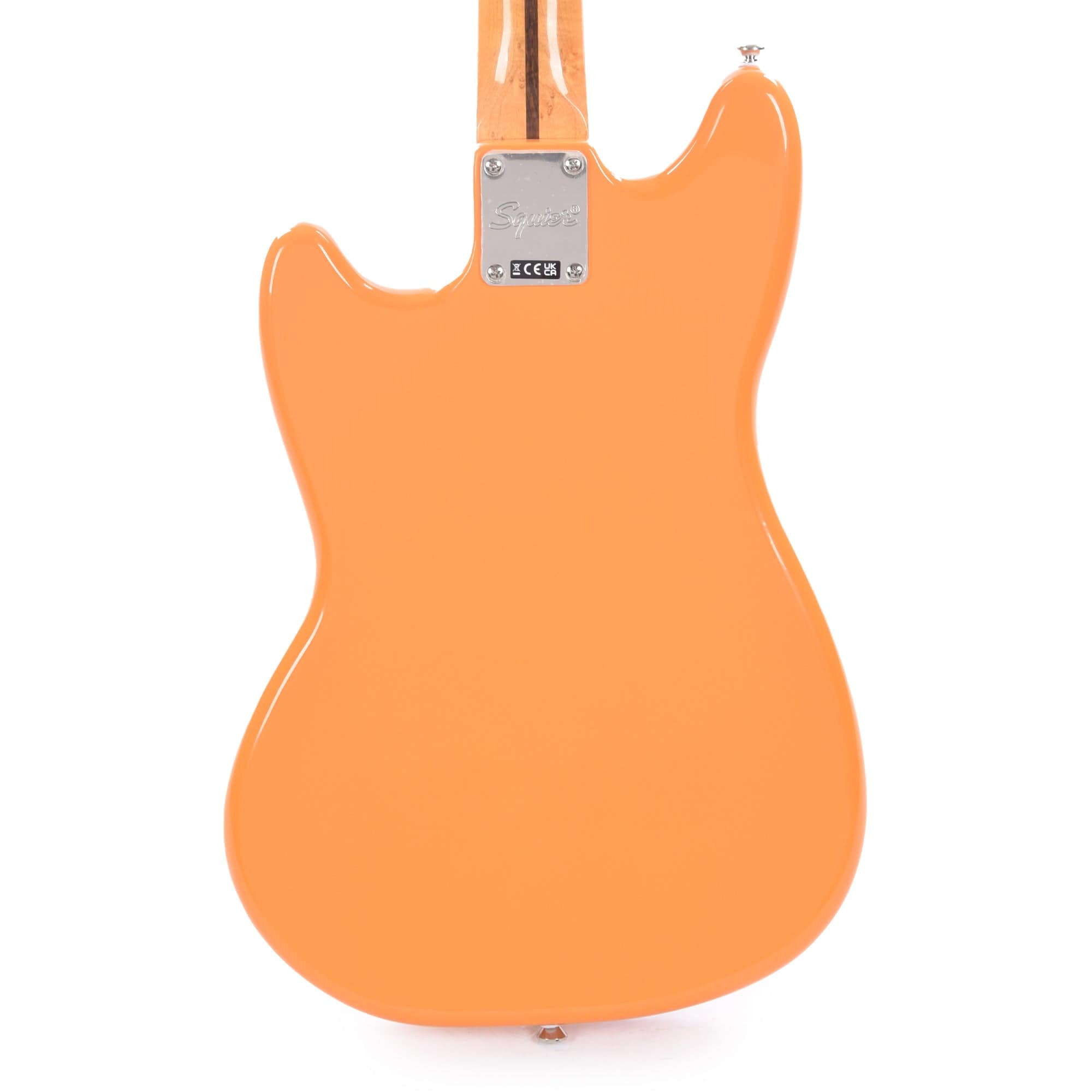 Squier Classic Vibe '60s Competition Mustang Capri Orange w/Dakota Red Stripe Electric Guitars / Solid Body