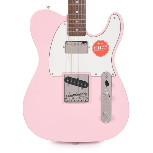 Squier Classic Vibe 60s Custom Telecaster HS Shell Pink Electric Guitars / Solid Body