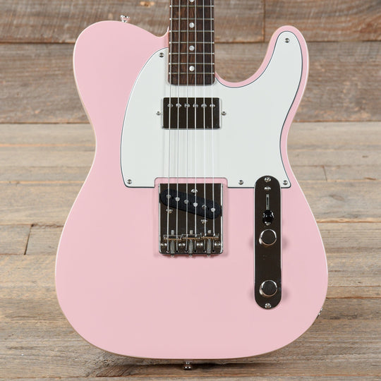 Squier Classic Vibe 60s Custom Telecaster HS Shell Pink Electric Guitars / Solid Body