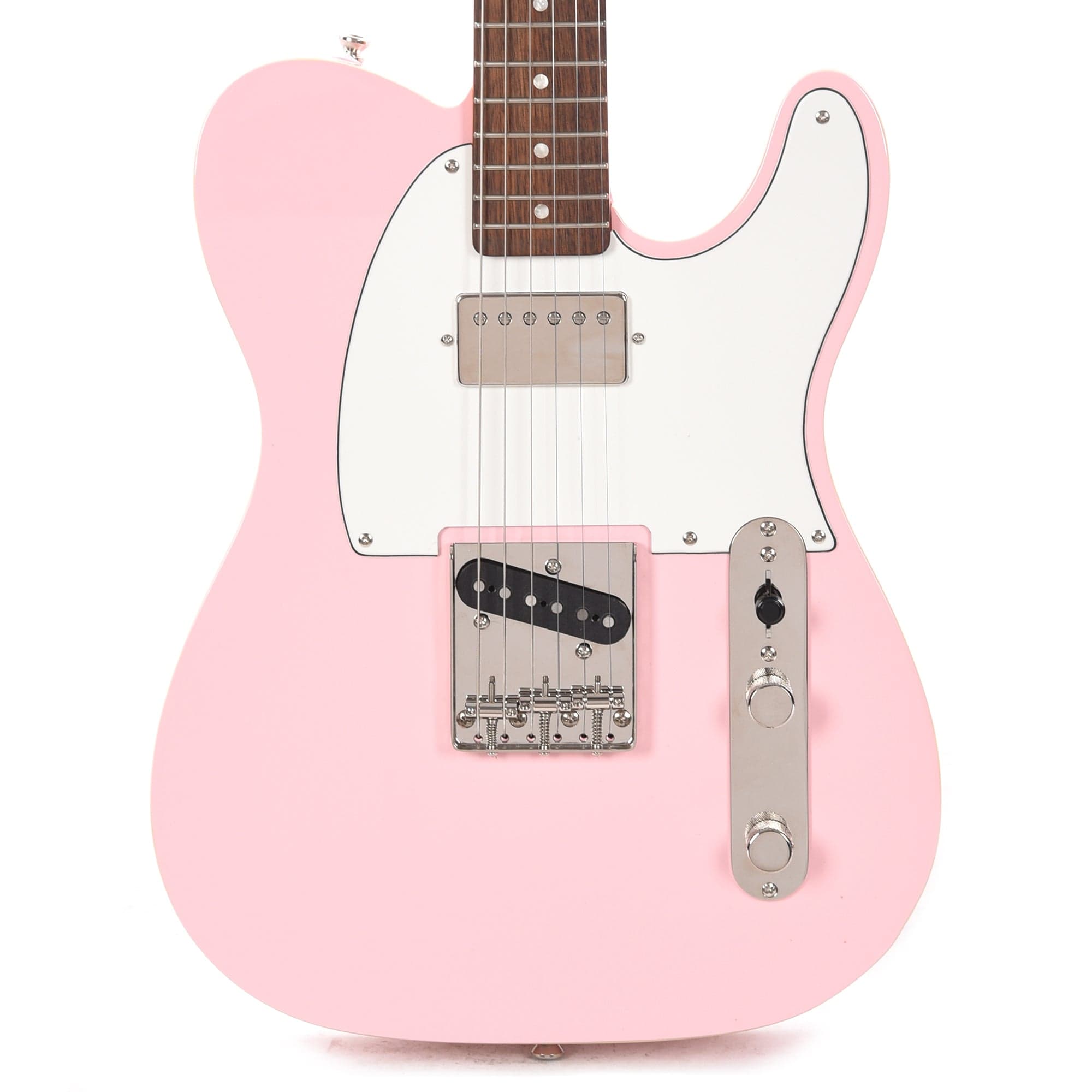 Squier Classic Vibe 60s Custom Telecaster HS Shell Pink Electric Guitars / Solid Body