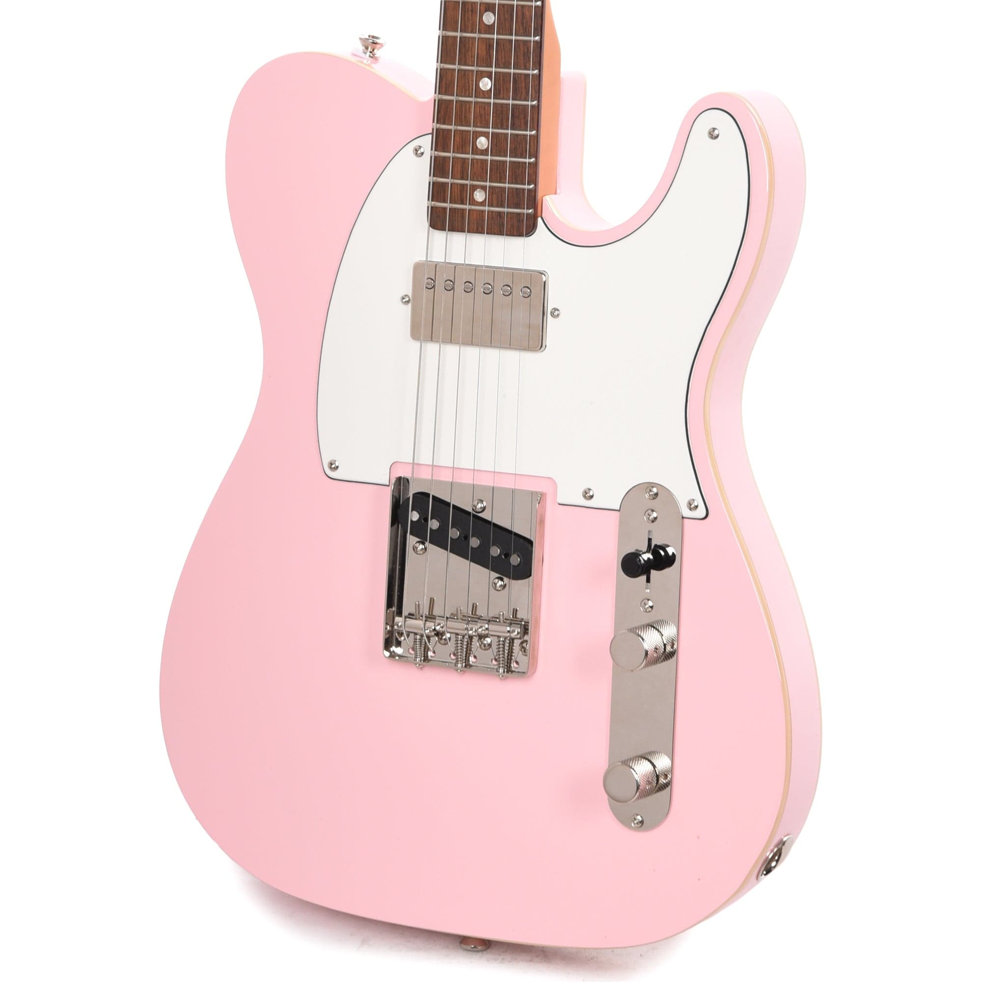 Squier Classic Vibe 60s Custom Telecaster HS Shell Pink Electric Guitars / Solid Body