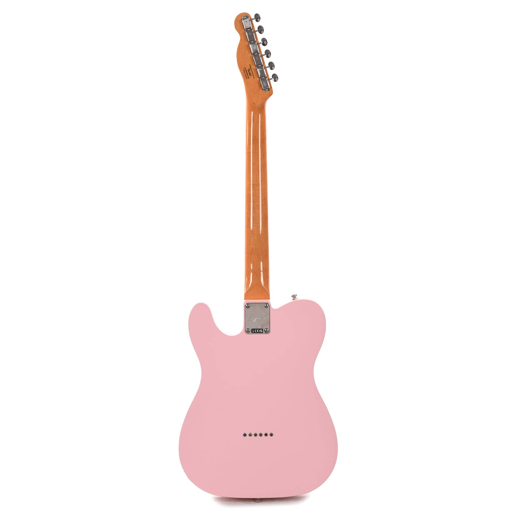 Squier Classic Vibe 60s Custom Telecaster HS Shell Pink Electric Guitars / Solid Body