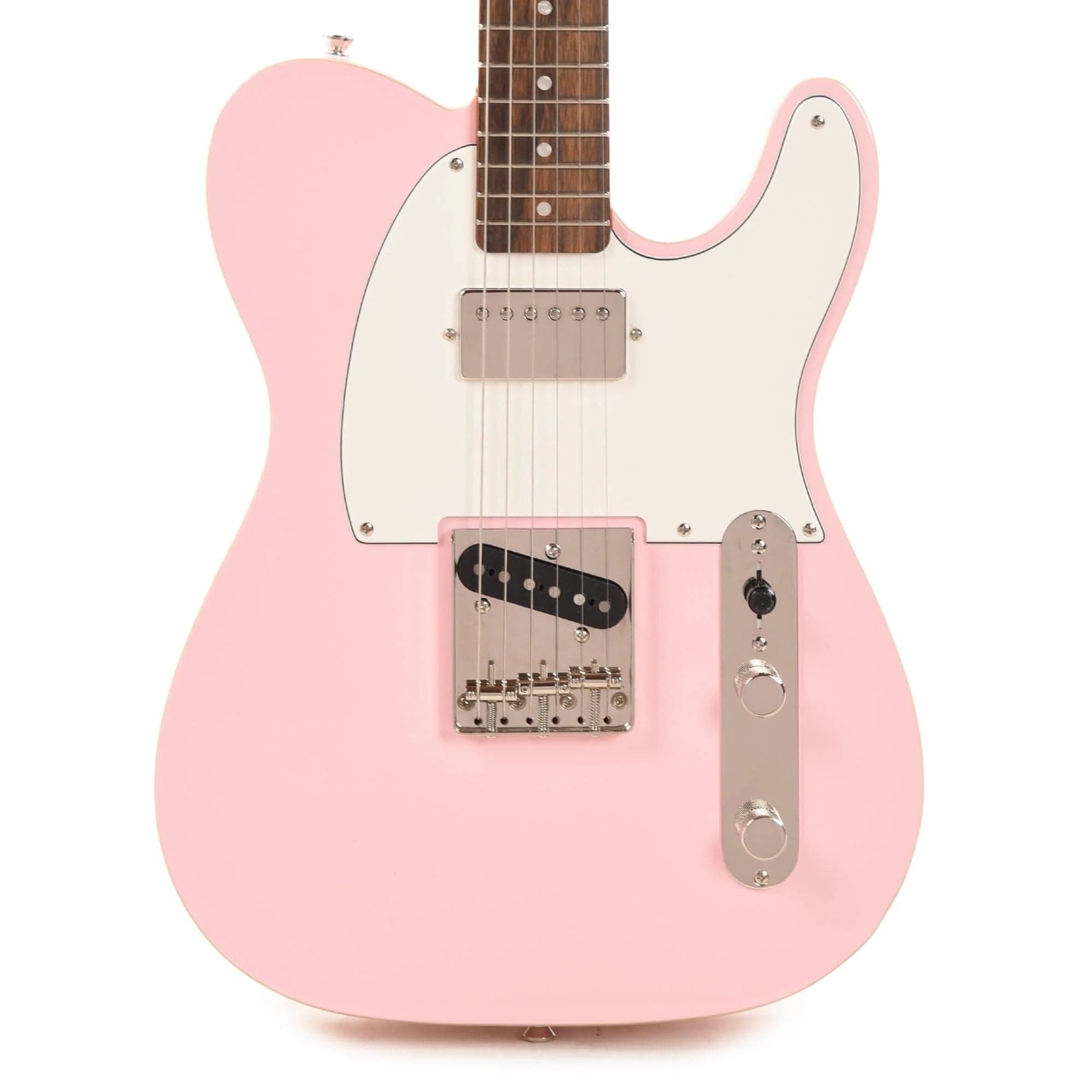 Squier Classic Vibe 60s Custom Telecaster HS Shell Pink Electric Guitars / Solid Body