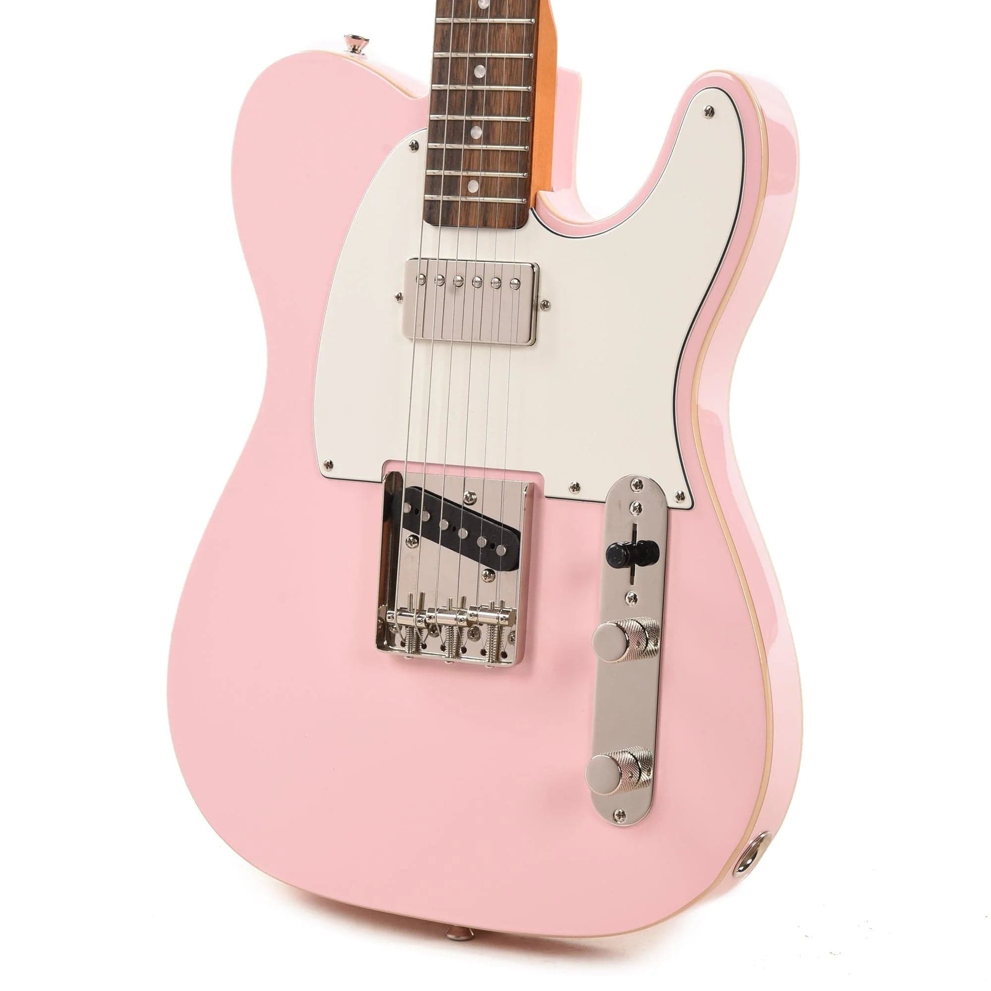 Squier Classic Vibe 60s Custom Telecaster HS Shell Pink Electric Guitars / Solid Body